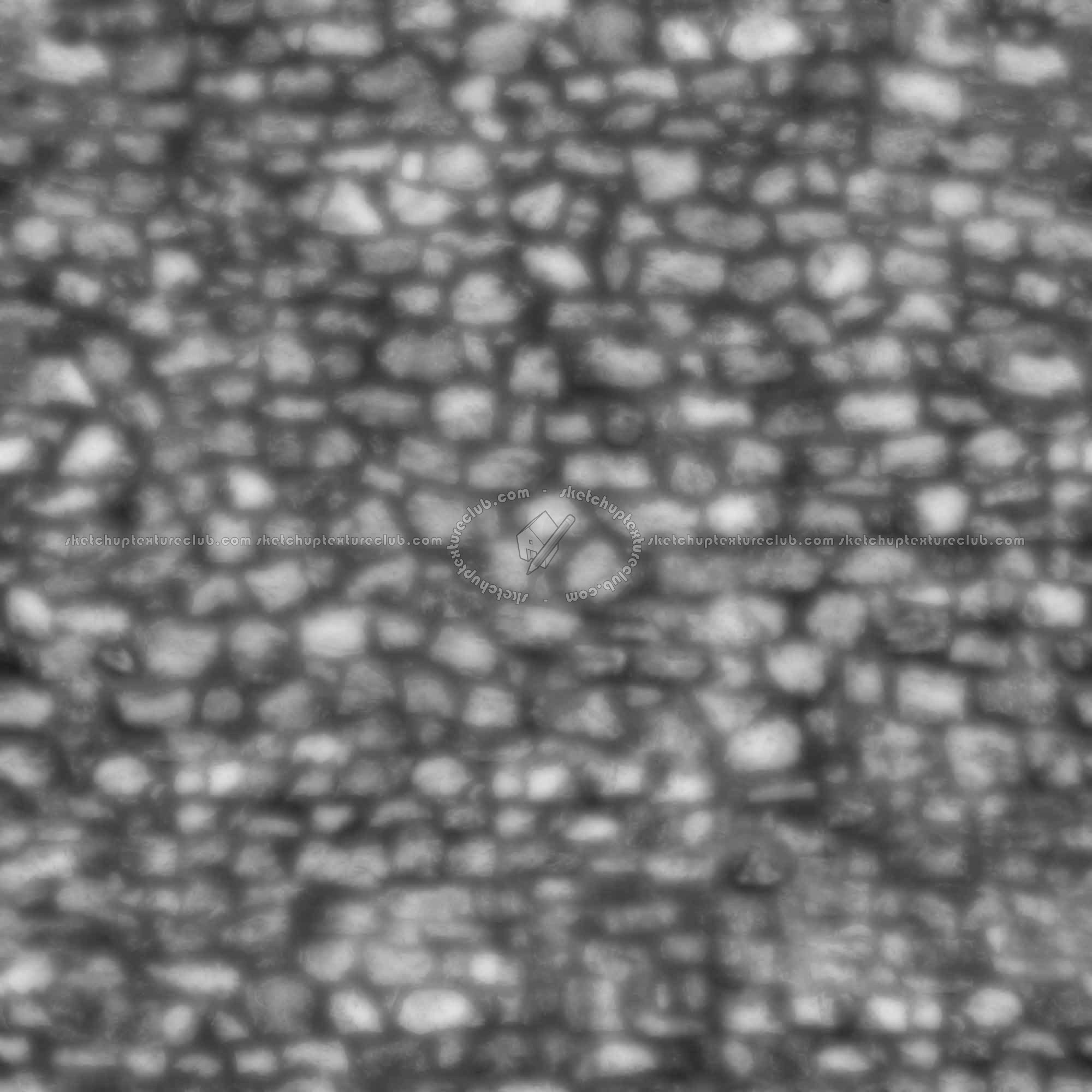 Textures   -   ARCHITECTURE   -   STONES WALLS   -   Damaged walls  - Damaged wall stone texture seamless 08282 - Displacement