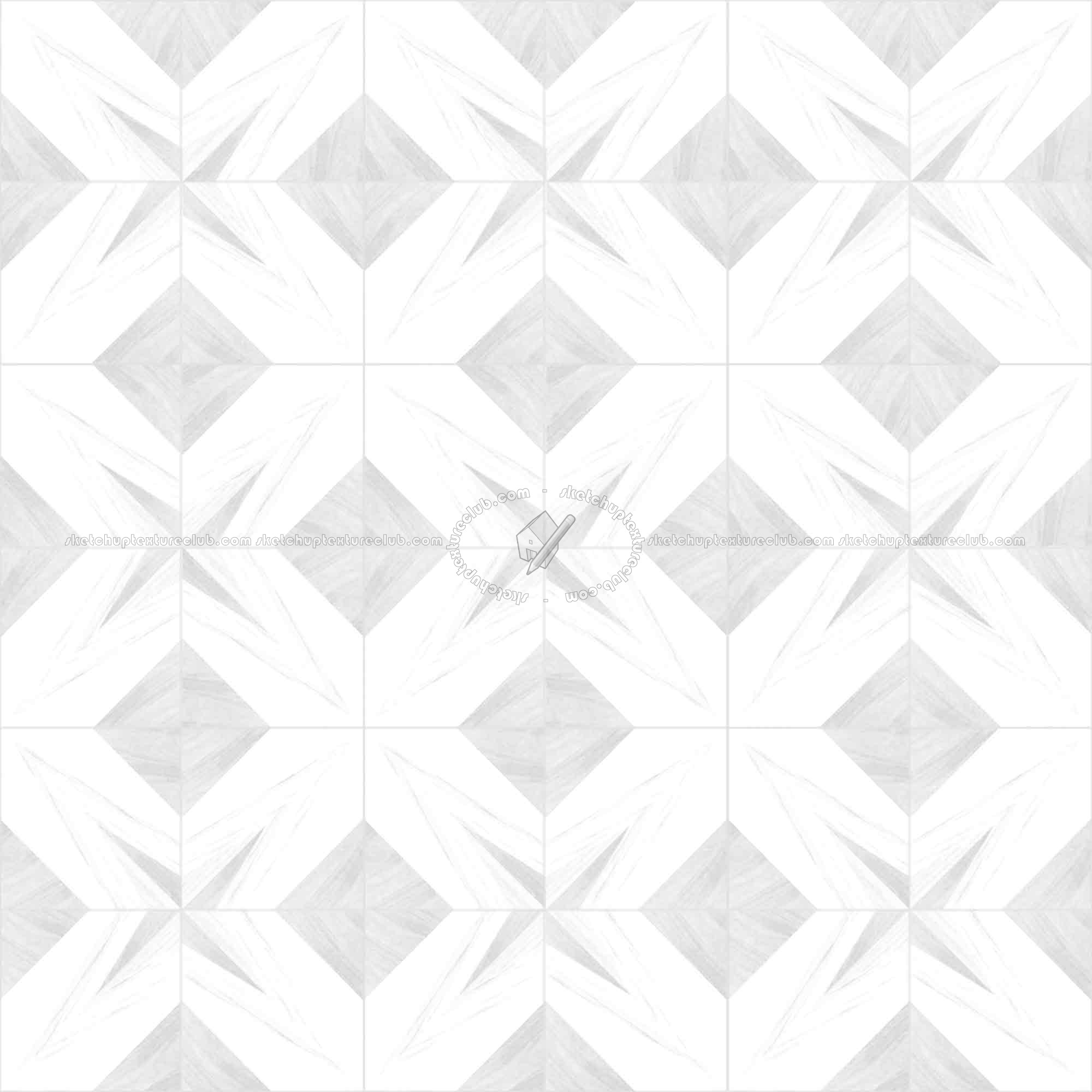 Textures   -   ARCHITECTURE   -   WOOD FLOORS   -   Geometric pattern  - Parquet geometric pattern texture seamless 04769 - Ambient occlusion