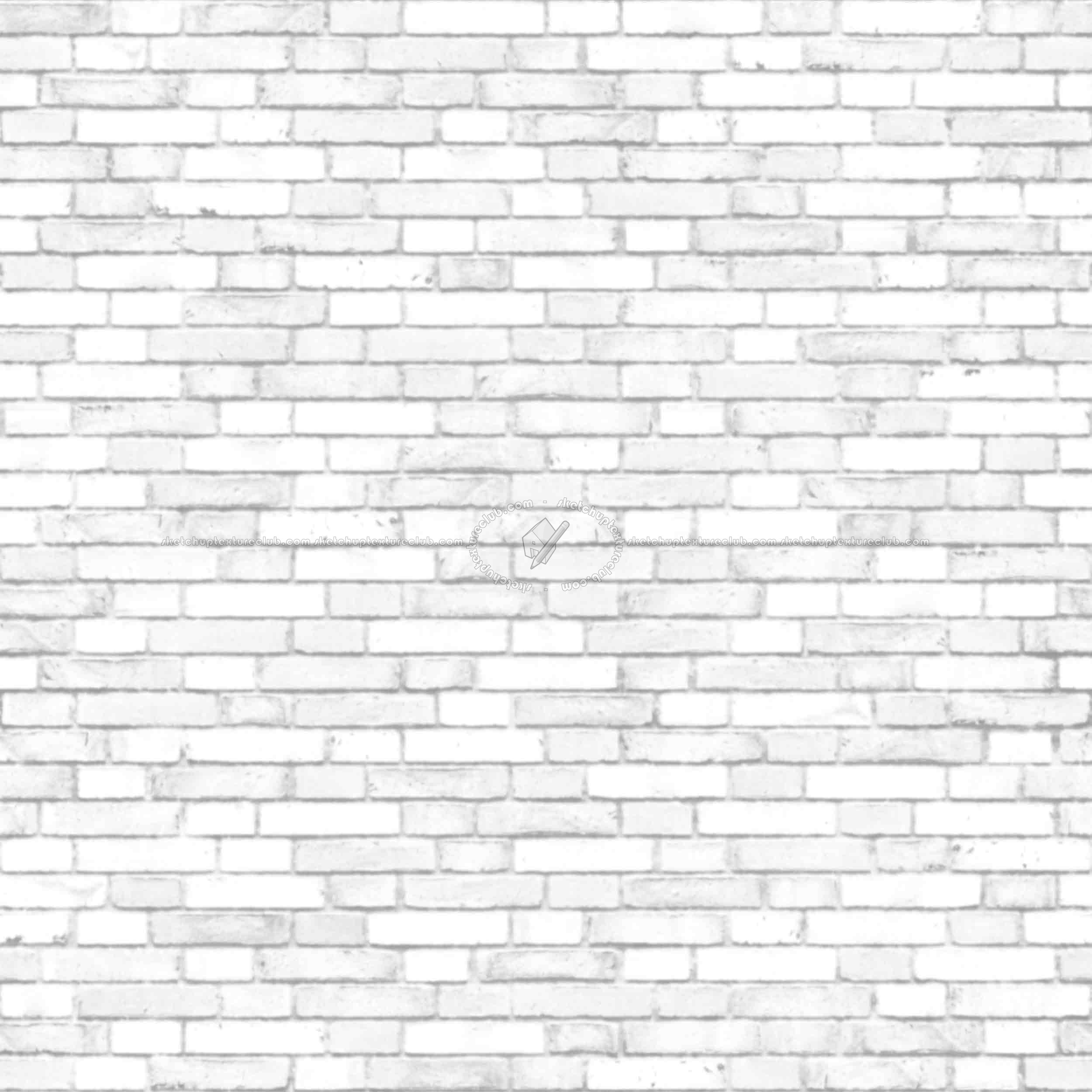 Textures   -   ARCHITECTURE   -   BRICKS   -   Facing Bricks   -   Rustic  - Rustic bricks texture seamless 00221 - Ambient occlusion