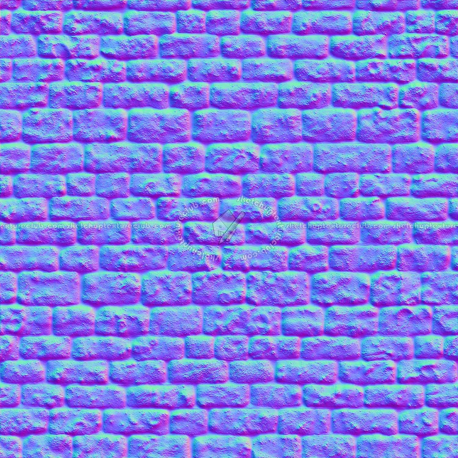 Textures   -   ARCHITECTURE   -   STONES WALLS   -   Stone blocks  - Wall stone with regular blocks texture seamless 08340 - Normal