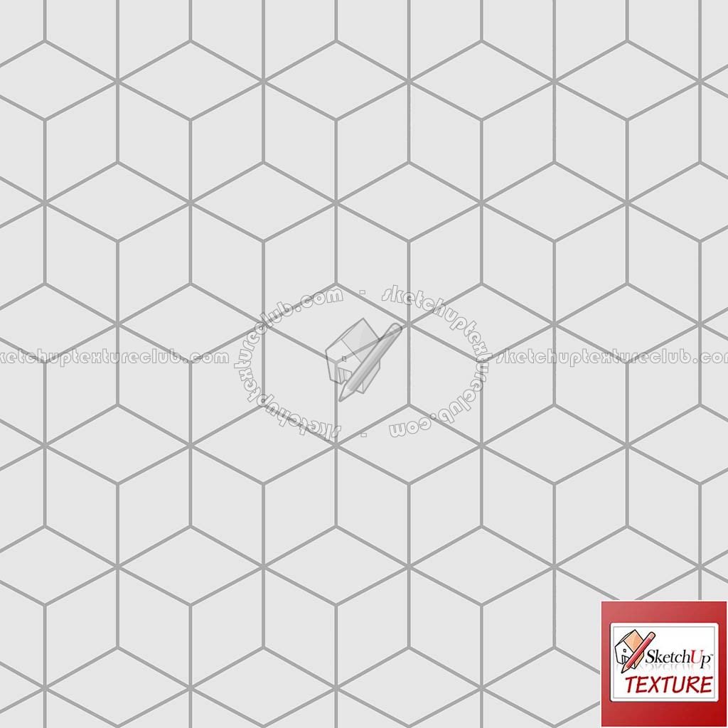 Textures   -   ARCHITECTURE   -   TILES INTERIOR   -   Hexagonal mixed  - White ceramic hexagon tile PBR texture seamless 21840 (seamless)