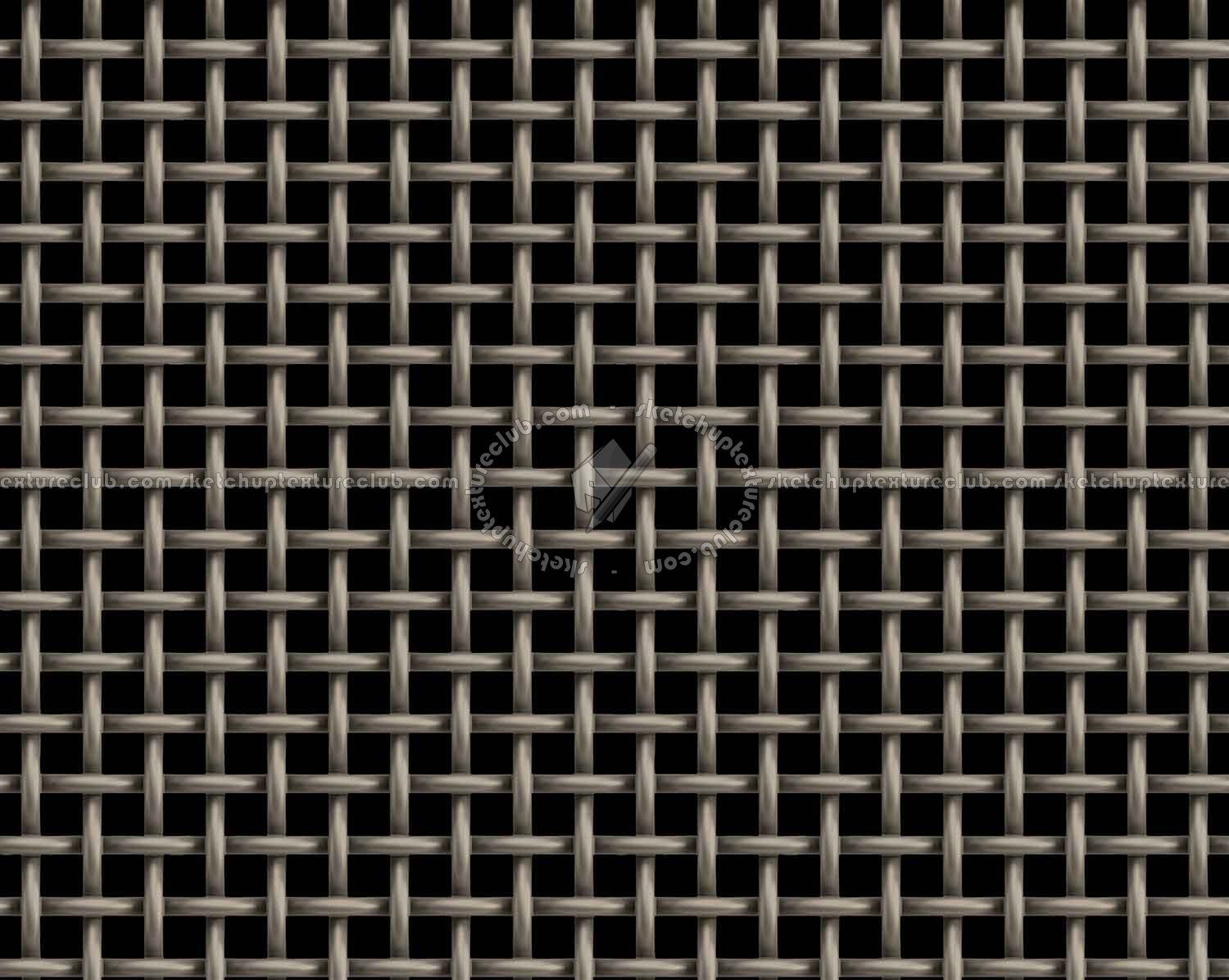 Textures   -   MATERIALS   -   METALS   -   Perforated  - Brushed gold perforated metal texture seamless 10520 - Specular