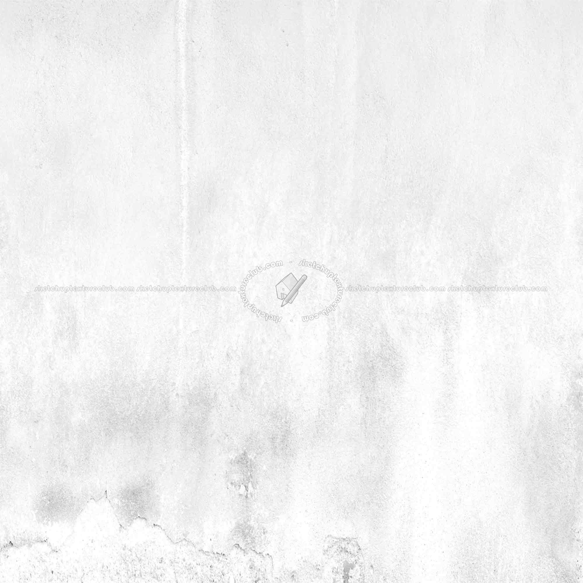 Textures   -   ARCHITECTURE   -   CONCRETE   -   Bare   -   Damaged walls  - Concrete bare damaged texture horizontal seamless 01408 - Ambient occlusion