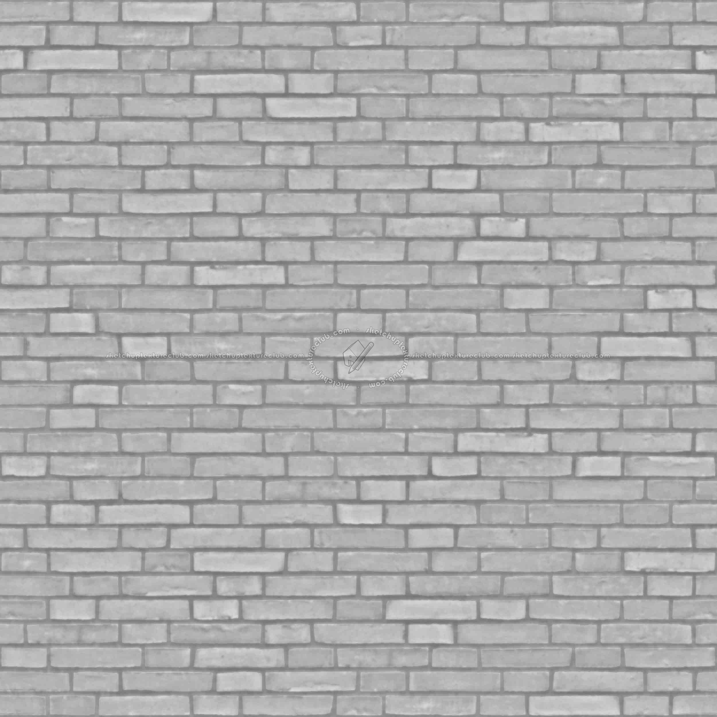 Textures   -   ARCHITECTURE   -   BRICKS   -   Facing Bricks   -   Rustic  - Rustic bricks texture seamless 00222 - Displacement