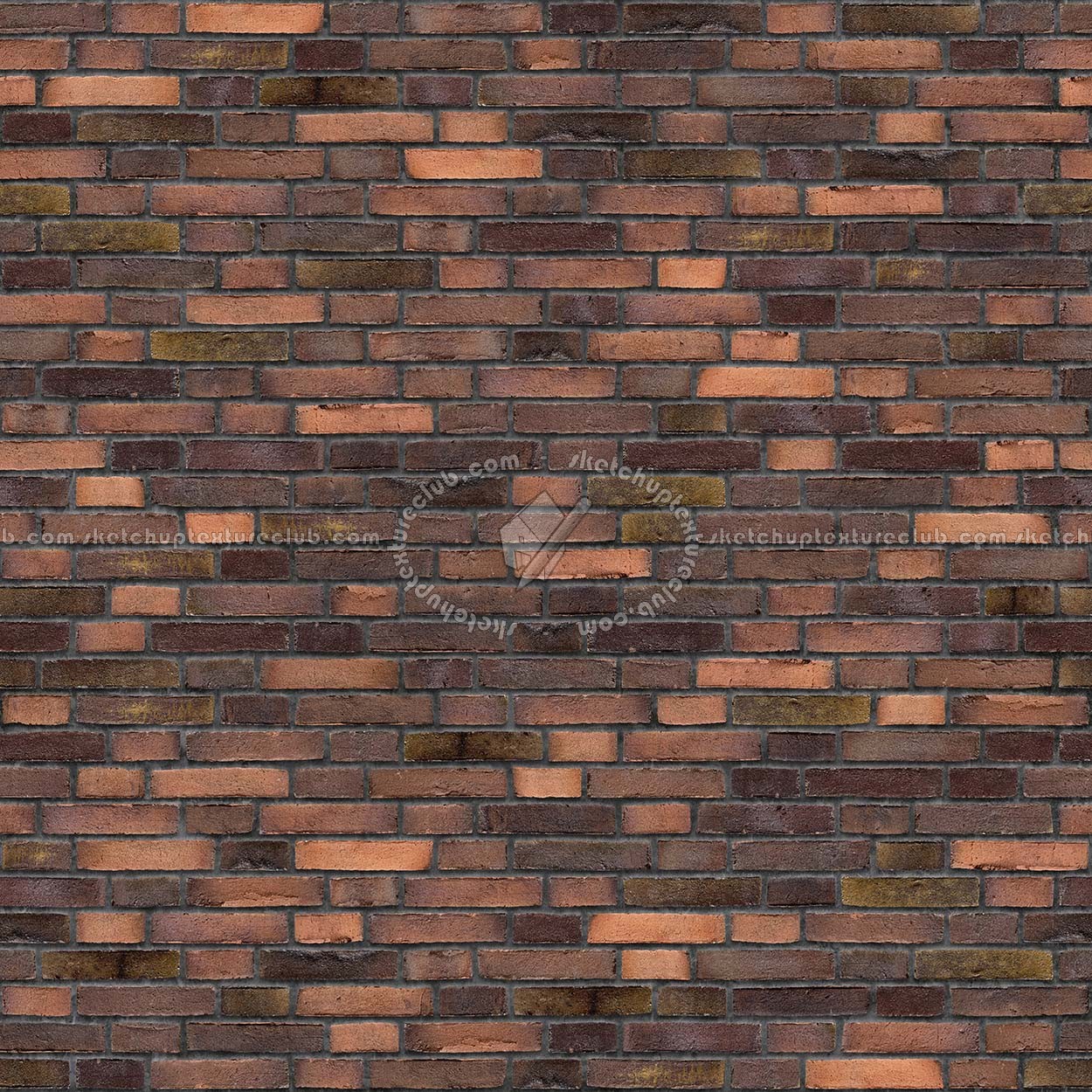 Rustic bricks texture seamless 00222
