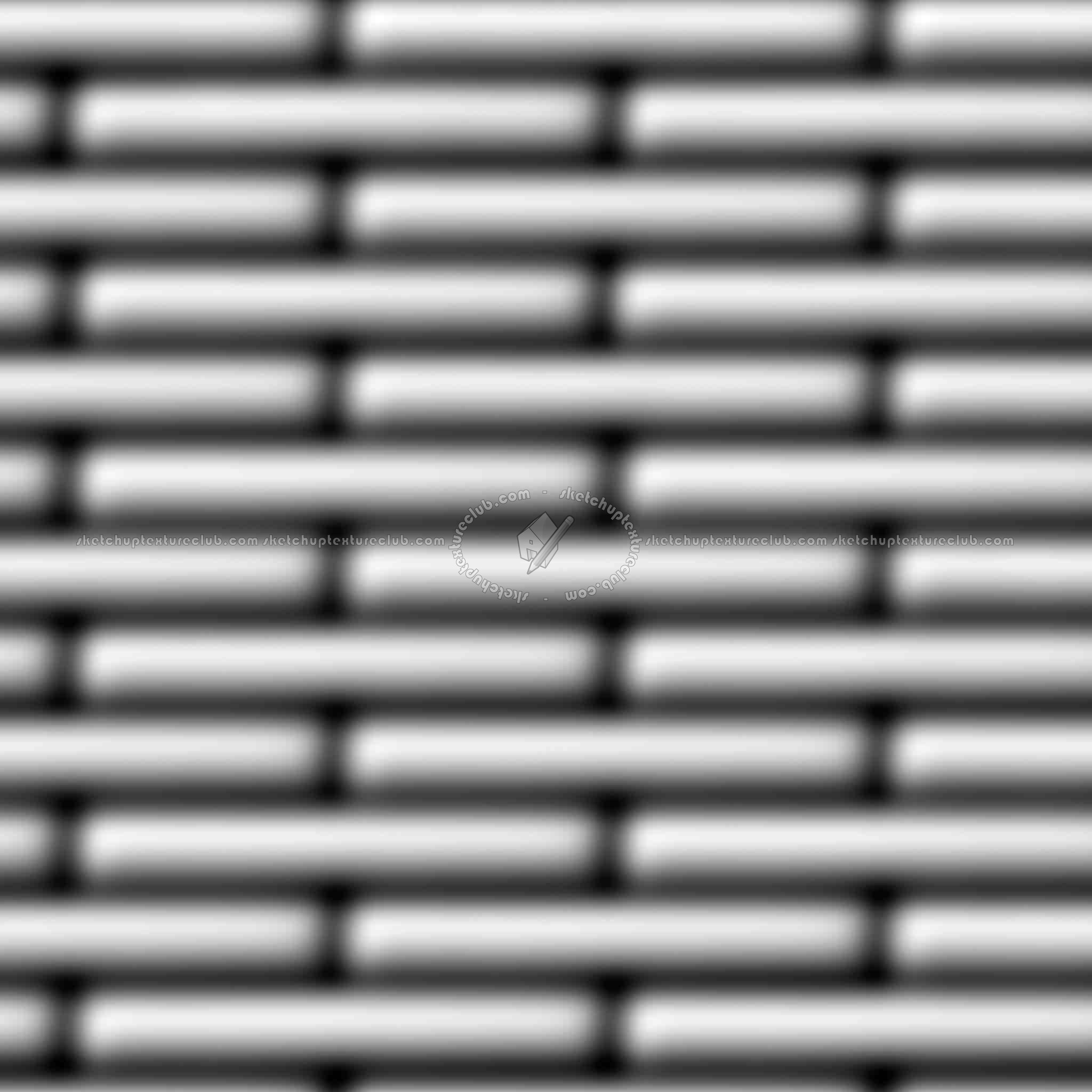 Textures - FREE PBR TEXTURES - ceramic wall bricks PBR texture seamless 21438 - Displacement