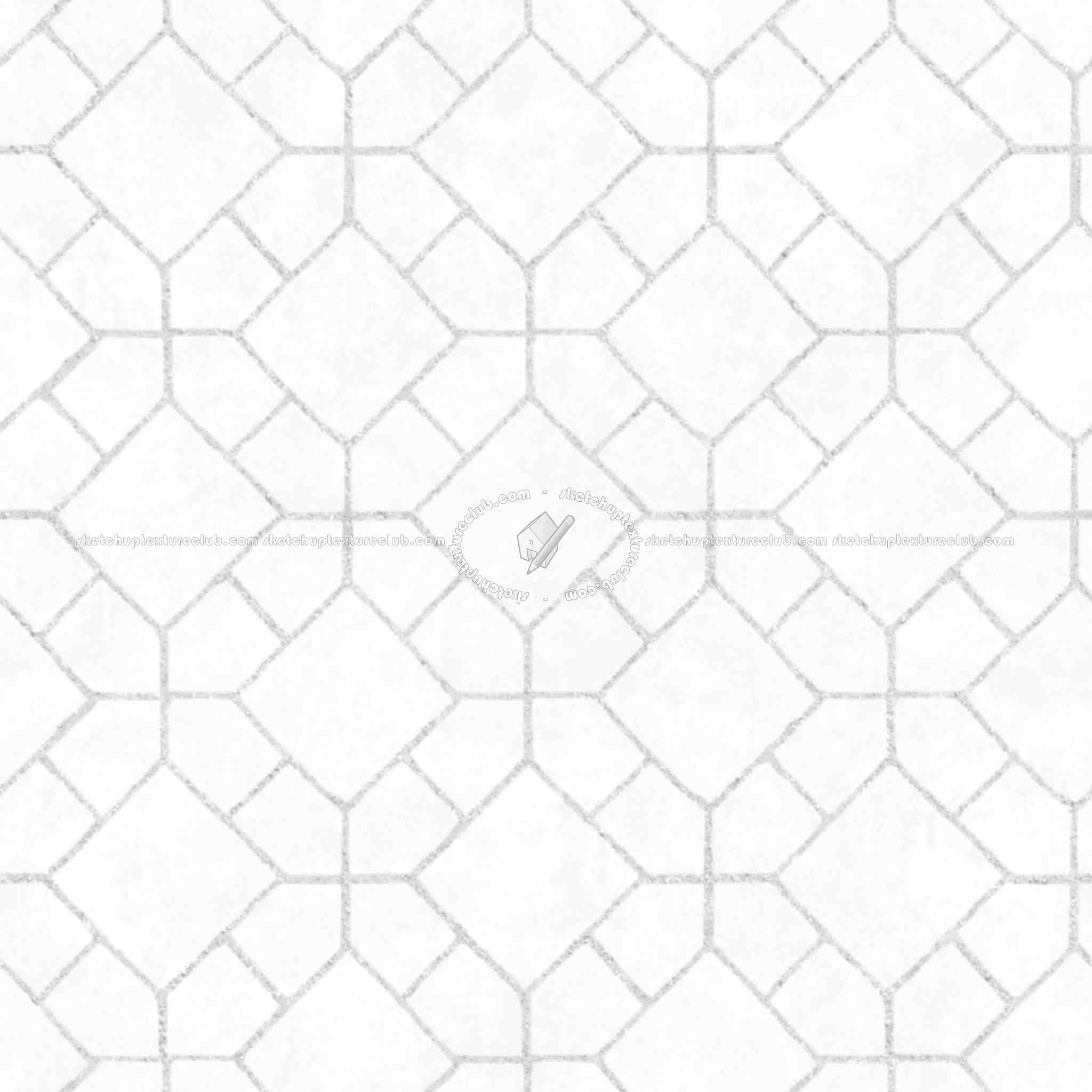 Textures   -   ARCHITECTURE   -   PAVING OUTDOOR   -   Concrete   -   Blocks damaged  - Concrete paving outdoor damaged texture seamless 05484 - Ambient occlusion