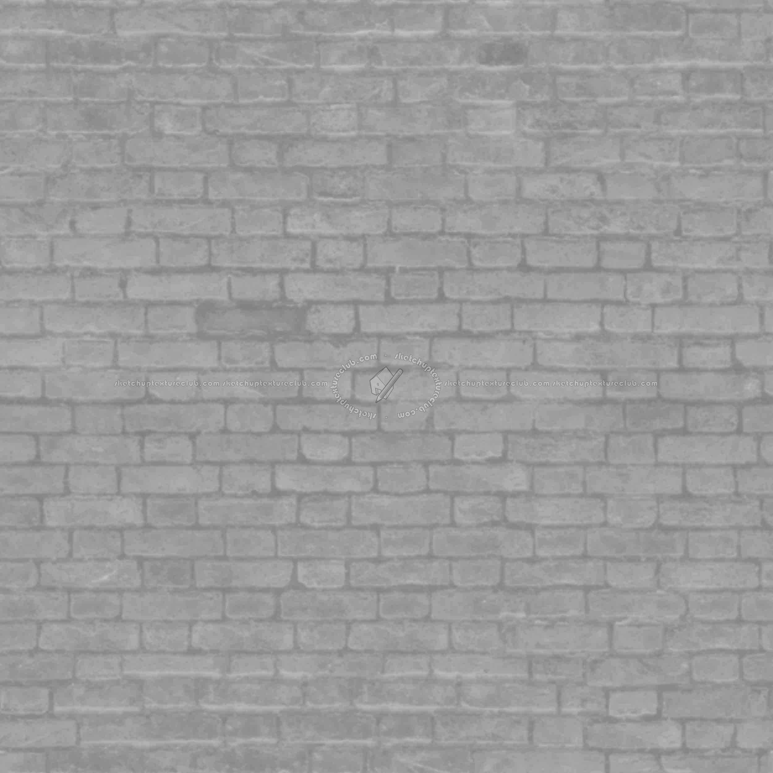 Textures   -   ARCHITECTURE   -   BRICKS   -   Damaged bricks  - Damaged bricks texture 00106 - Displacement