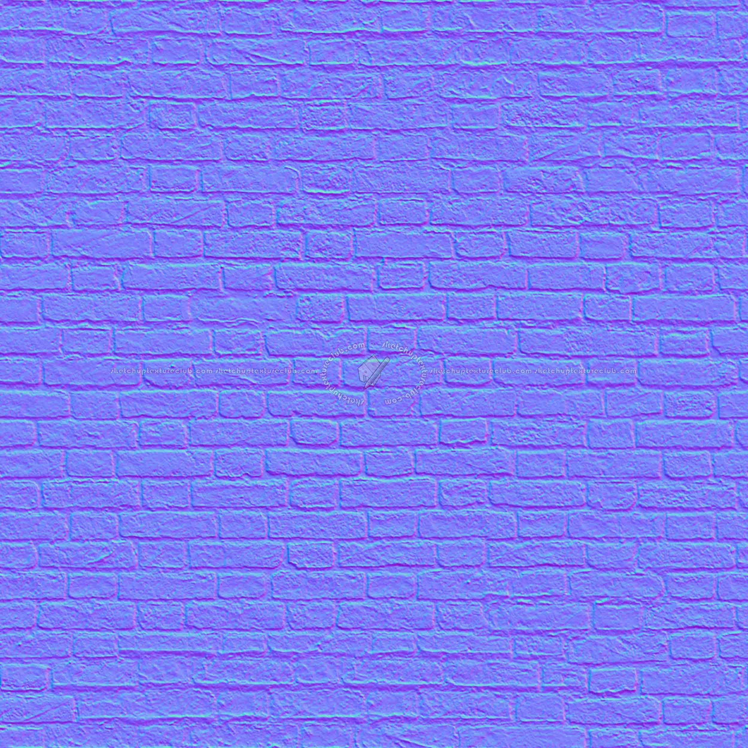 Textures   -   ARCHITECTURE   -   BRICKS   -   Damaged bricks  - Damaged bricks texture 00106 - Normal