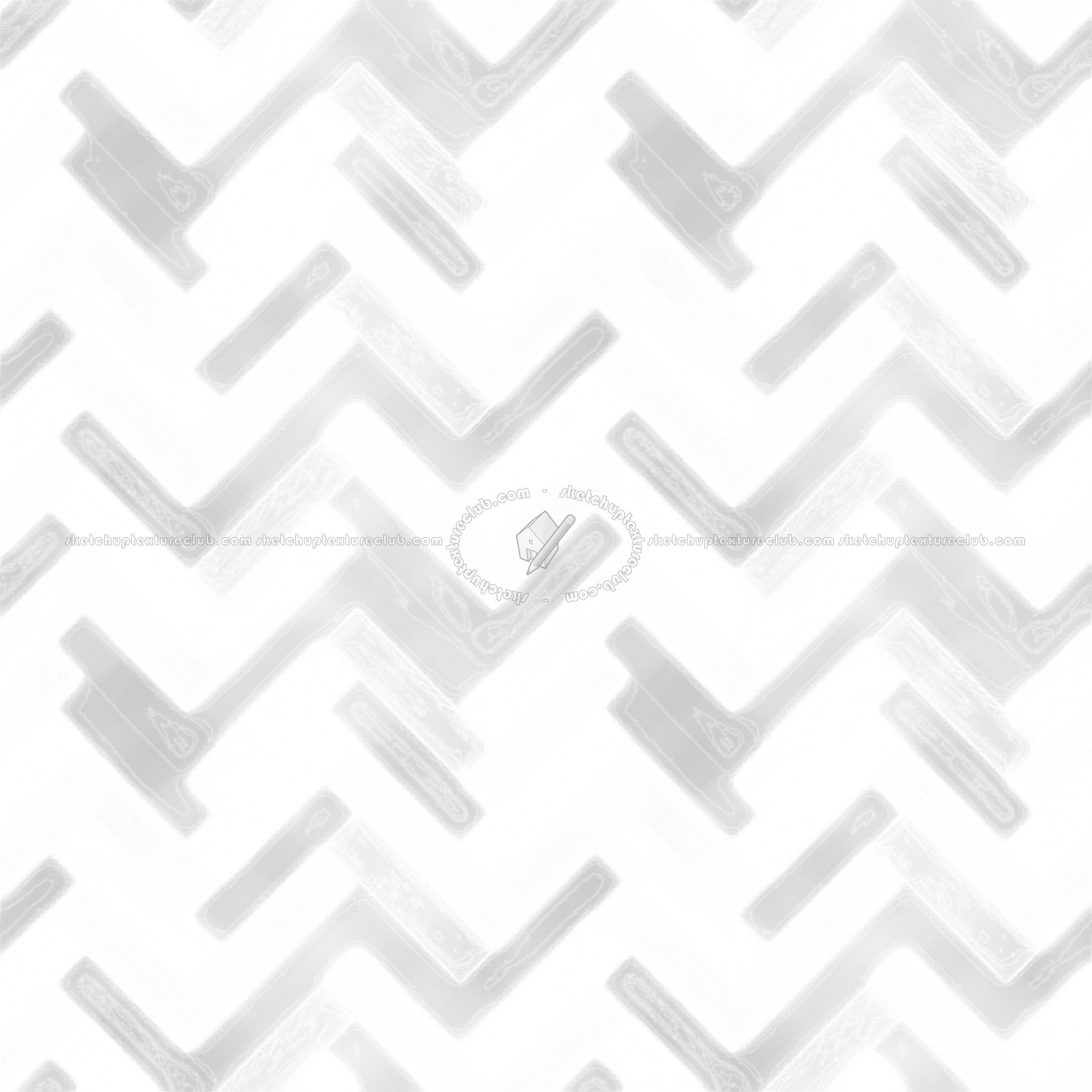 Textures   -   ARCHITECTURE   -   WOOD FLOORS   -   Herringbone  - Herringbone colored parquet texture seamless 04891 - Ambient occlusion