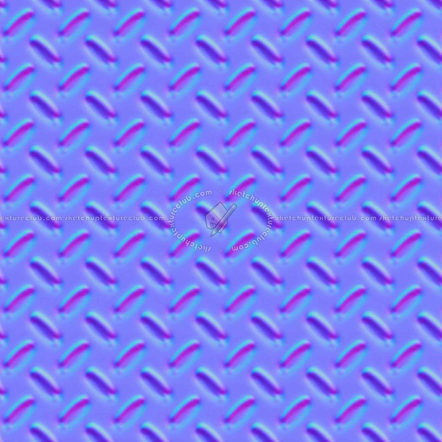 Textures   -   MATERIALS   -   METALS   -   Plates  - Steel metal plate texture seamless 10577 - Normal