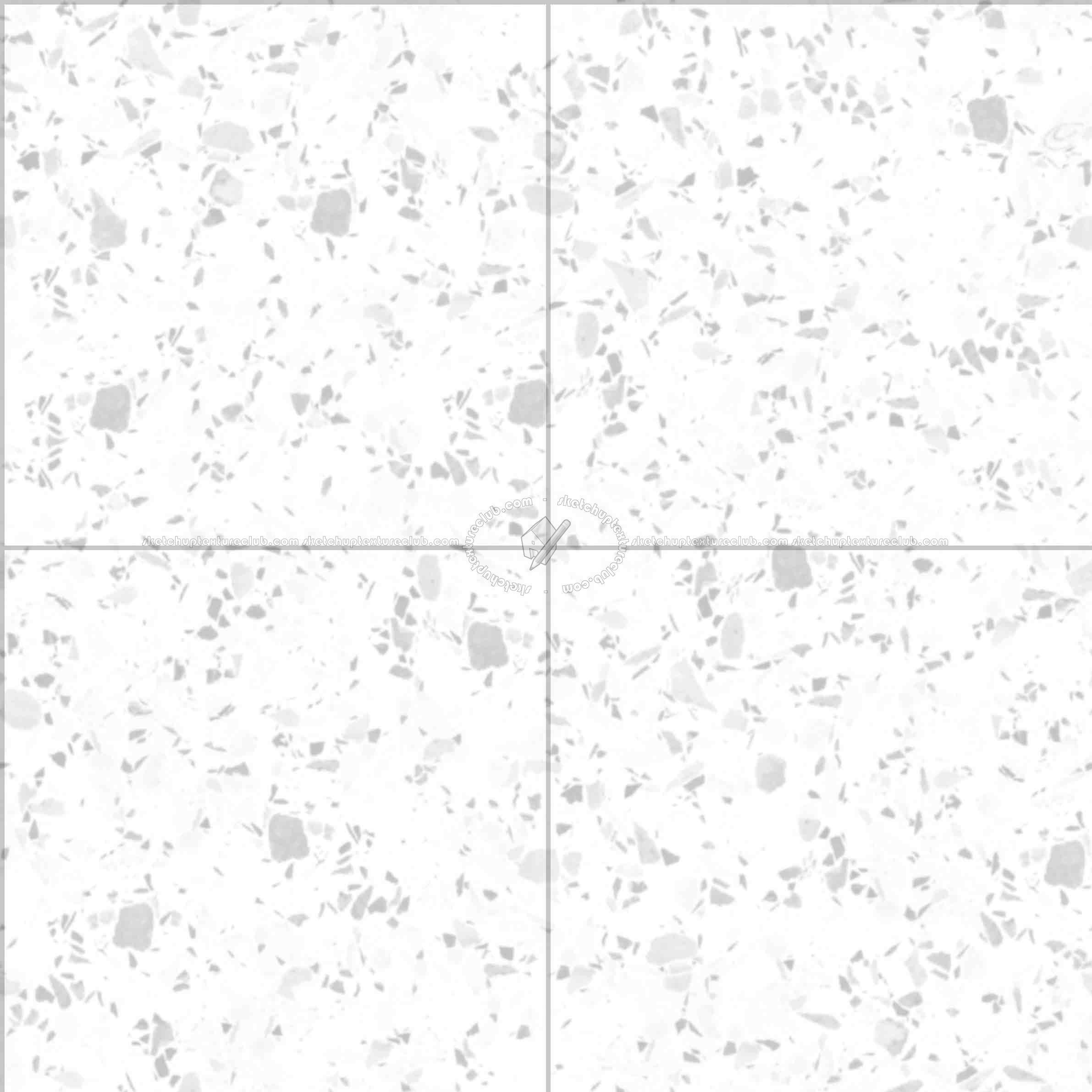 Textures   -   ARCHITECTURE   -   TILES INTERIOR   -   Terrazzo  - terrazzo floor tile PBR texture seamless 21484 - Ambient occlusion