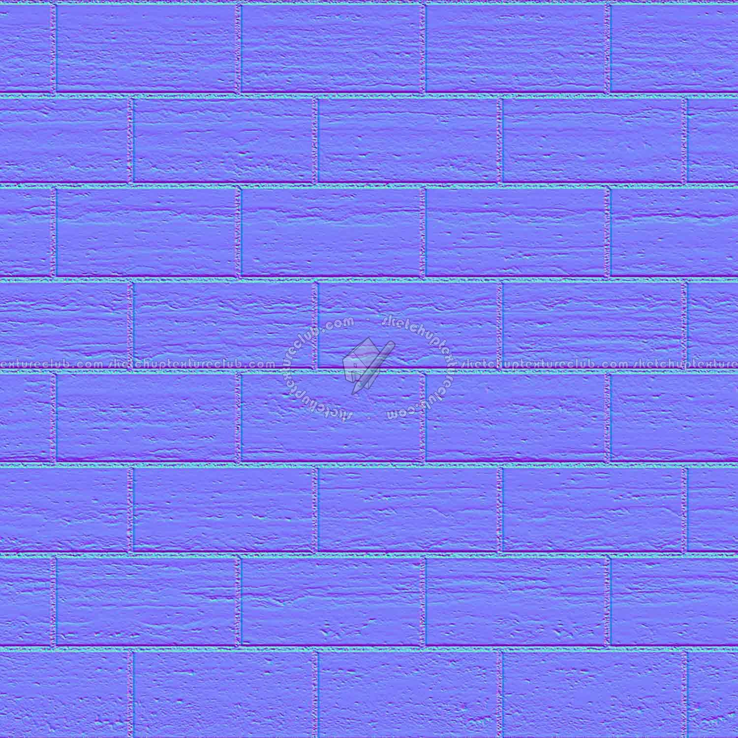 Textures   -   ARCHITECTURE   -   MARBLE SLABS   -   Marble wall cladding  - Travertine wall cladding texture seamless 20820 - Normal