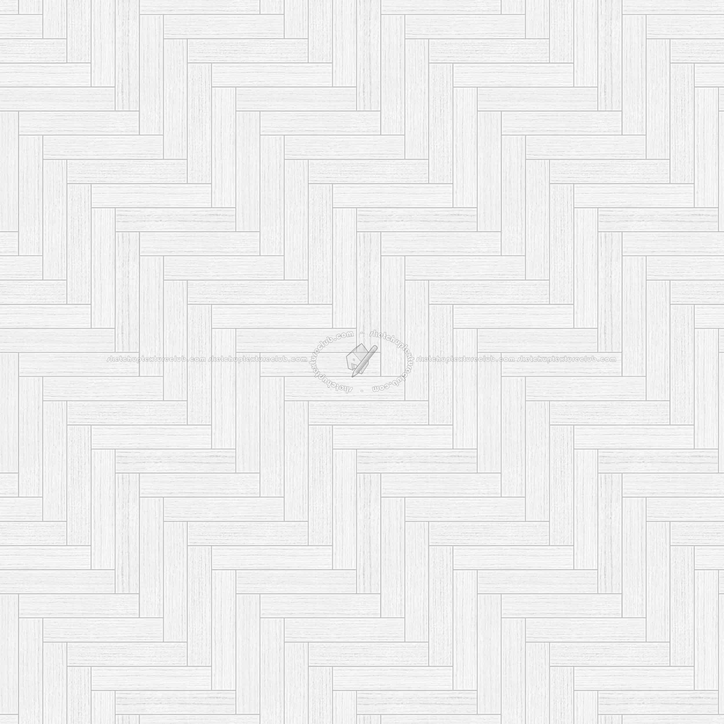 Textures   -   ARCHITECTURE   -   WOOD FLOORS   -   Parquet white  - White wood flooring texture seamless 05450 - Ambient occlusion