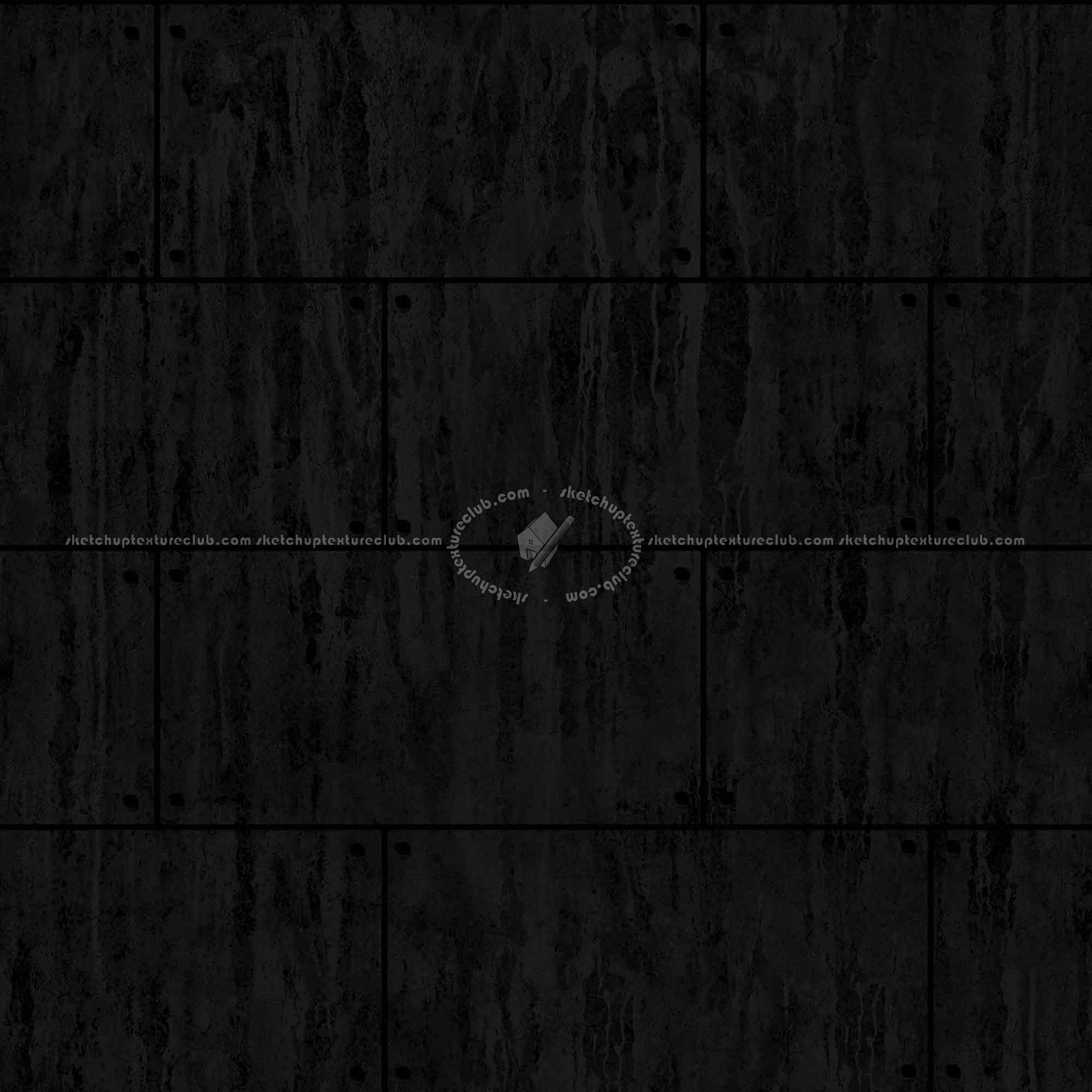 Textures   -   ARCHITECTURE   -   CONCRETE   -   Plates   -   Dirty  - Concrete dirt plates wall texture seamless 01774 - Specular