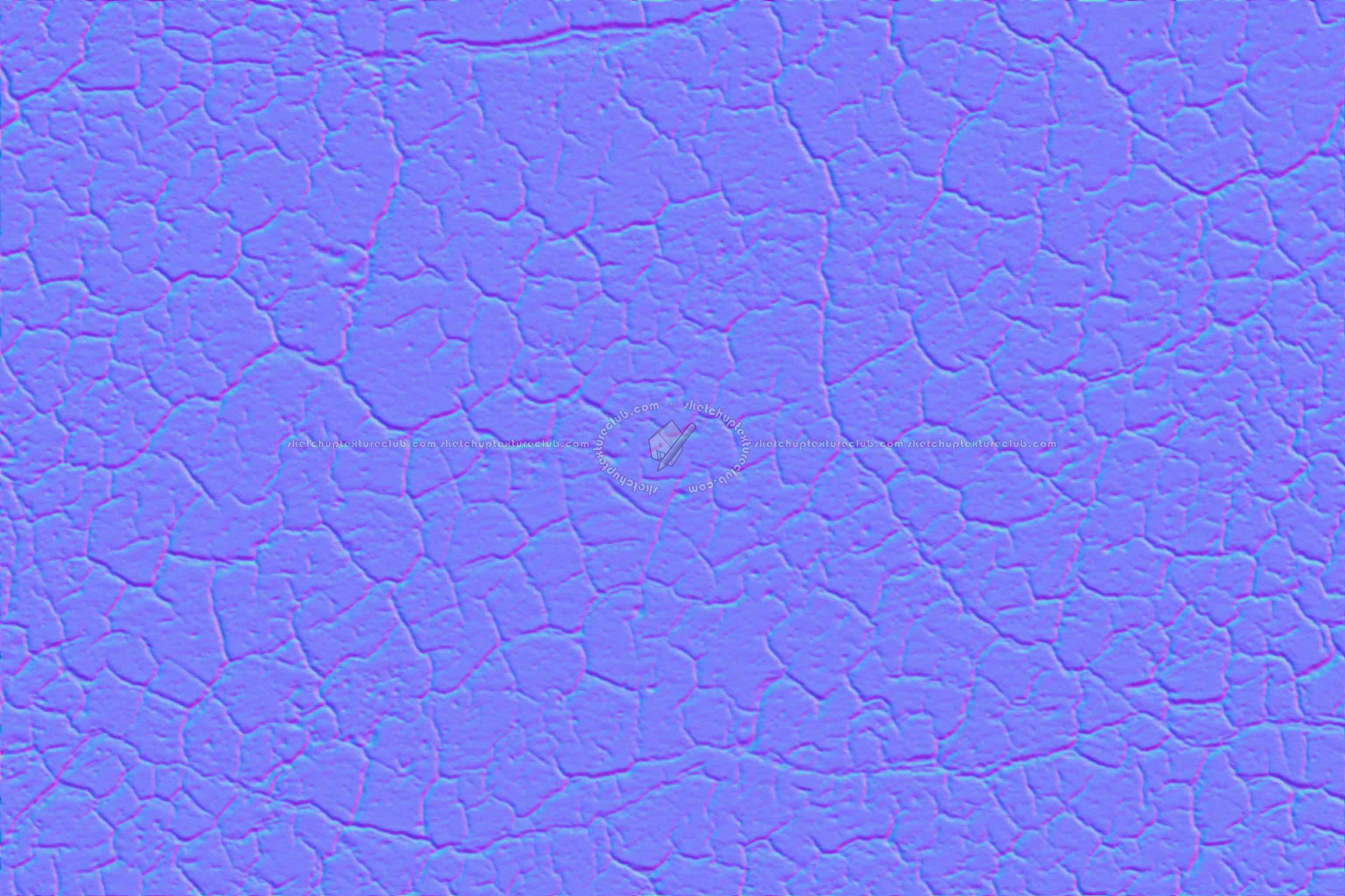 Textures   -   ARCHITECTURE   -   PLASTER   -   Old plaster  - Cracked old plaster pbr texture seamless 22381 - Normal