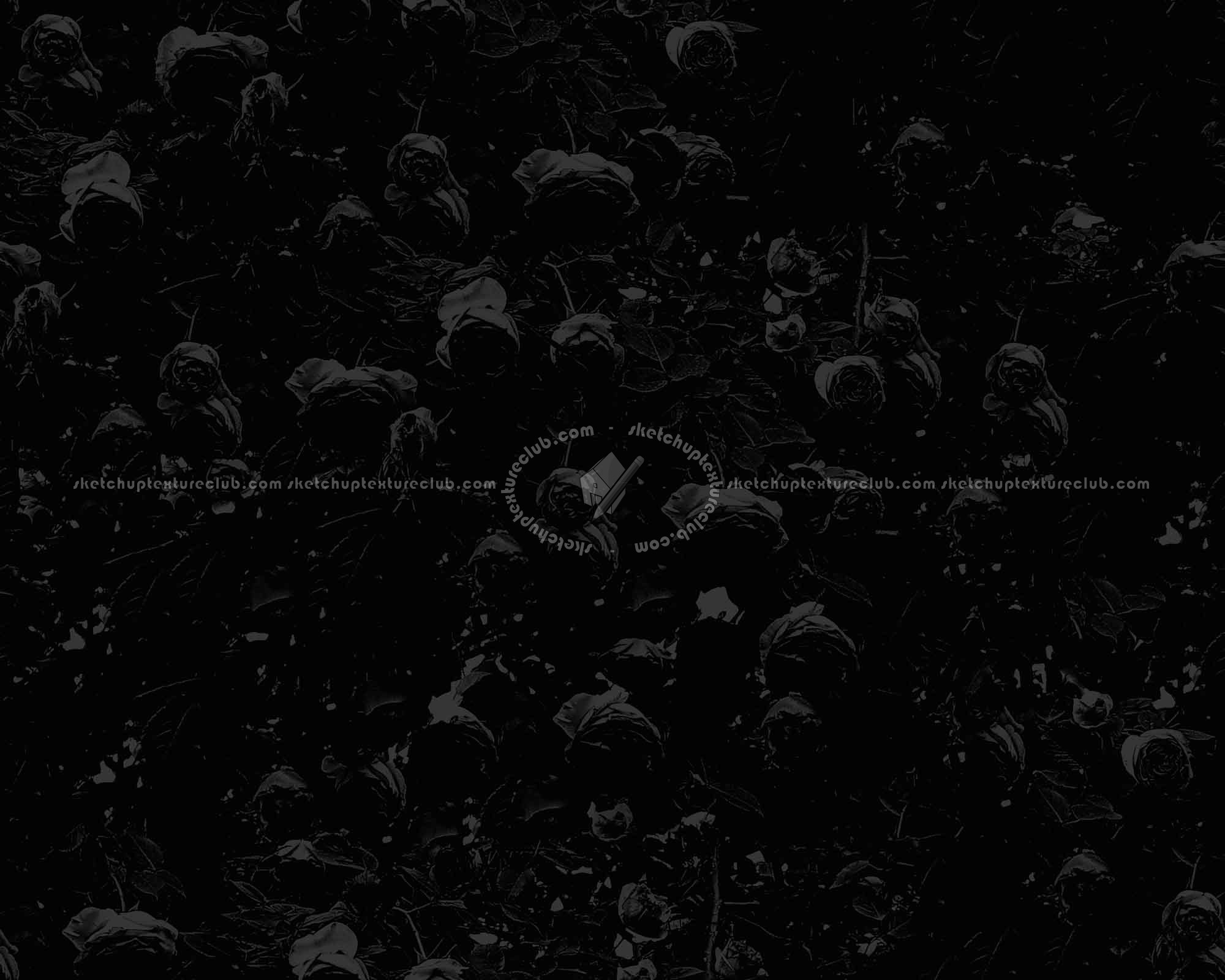 Textures   -   NATURE ELEMENTS   -   VEGETATION   -   Hedges  - Hedge of roses texture seamless 16575 - Specular