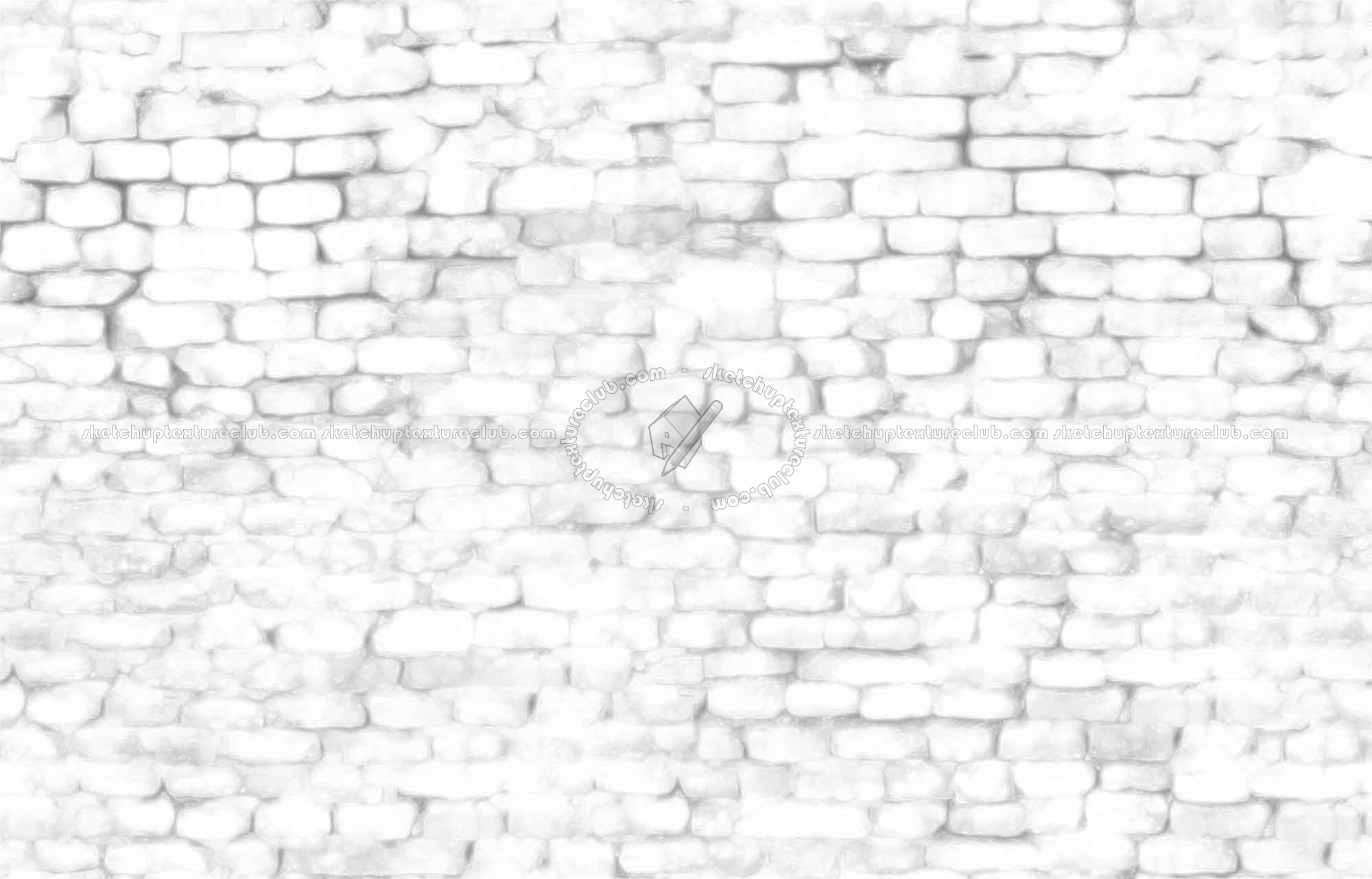 Textures   -   ARCHITECTURE   -   BRICKS   -   Damaged bricks  - Old damaged wall bricks texture seamless 20199 - Ambient occlusion