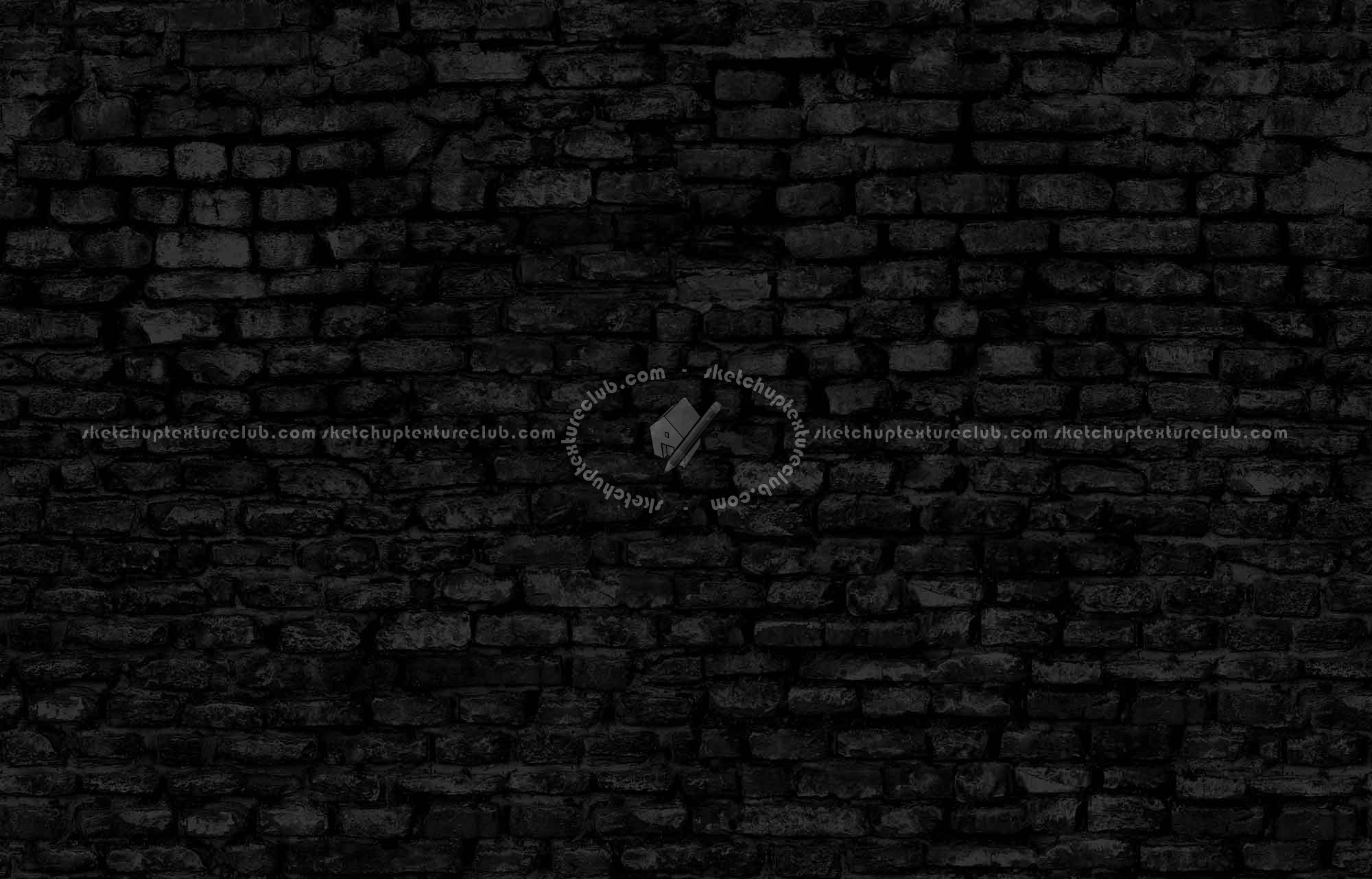 Textures   -   ARCHITECTURE   -   BRICKS   -   Damaged bricks  - Old damaged wall bricks texture seamless 20199 - Specular