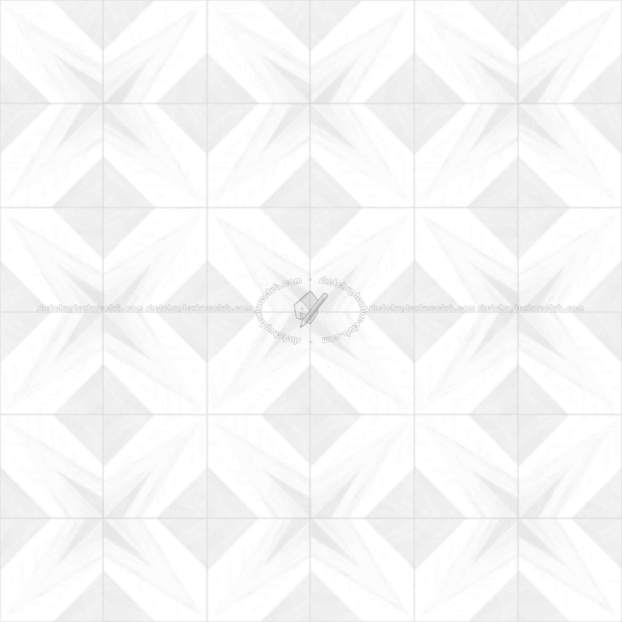 Textures   -   ARCHITECTURE   -   WOOD FLOORS   -   Geometric pattern  - Parquet geometric pattern texture seamless 04771 - Ambient occlusion