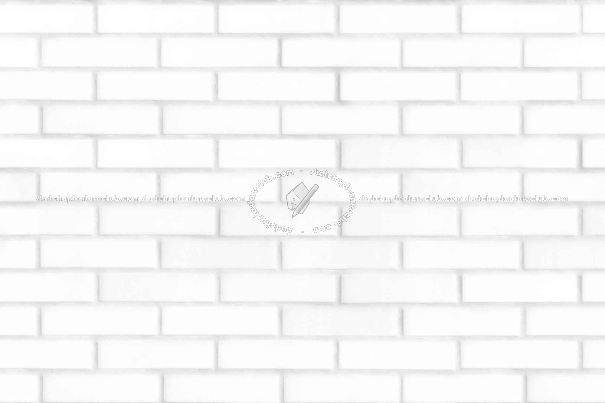 Textures   -   ARCHITECTURE   -   BRICKS   -   Colored Bricks   -   Smooth  - Texture colored bricks smooth seamless 00101 - Ambient occlusion