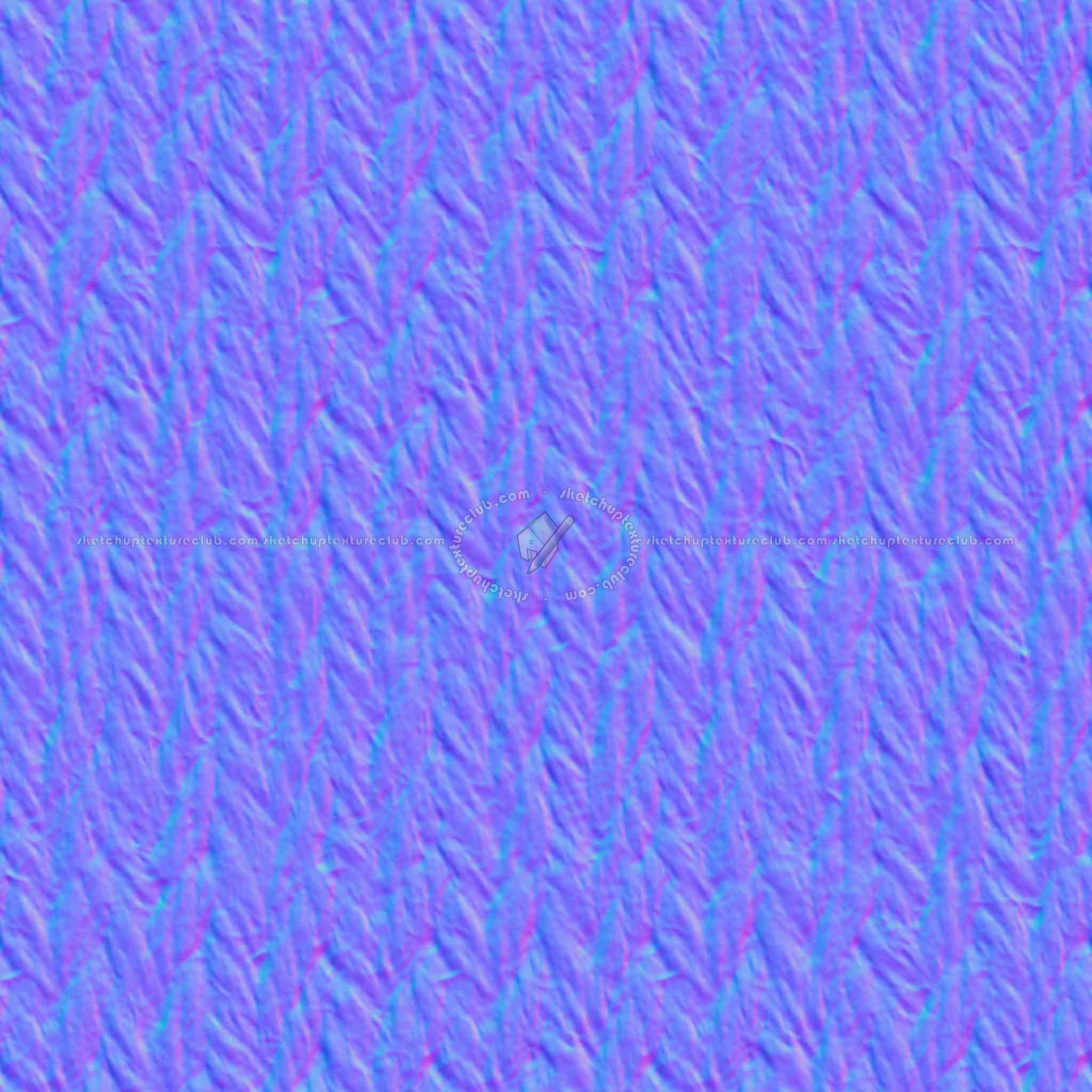 Textures   -   MATERIALS   -   FABRICS   -   Jersey  - wool knitted texture seamless 21394 - Normal