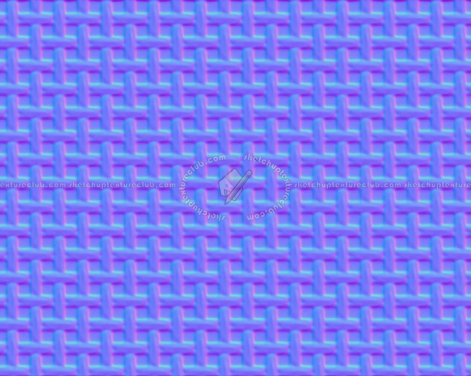 Textures   -   MATERIALS   -   METALS   -   Perforated  - Black perforated metal texture seamless 10522 - Normal