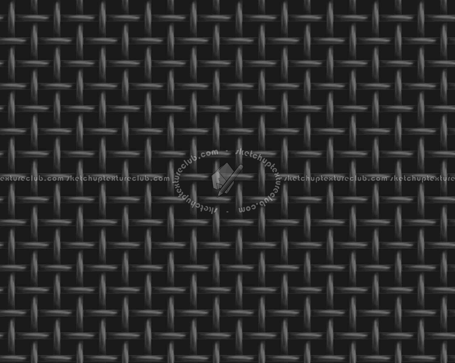 Textures   -   MATERIALS   -   METALS   -   Perforated  - Black perforated metal texture seamless 10522 - Specular