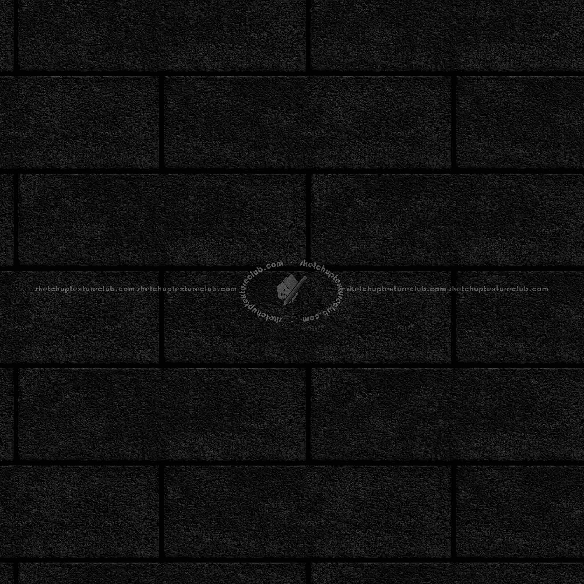 Textures   -   ARCHITECTURE   -   CONCRETE   -   Plates   -   Clean  - Clean cinder block texture seamless 01673 - Specular