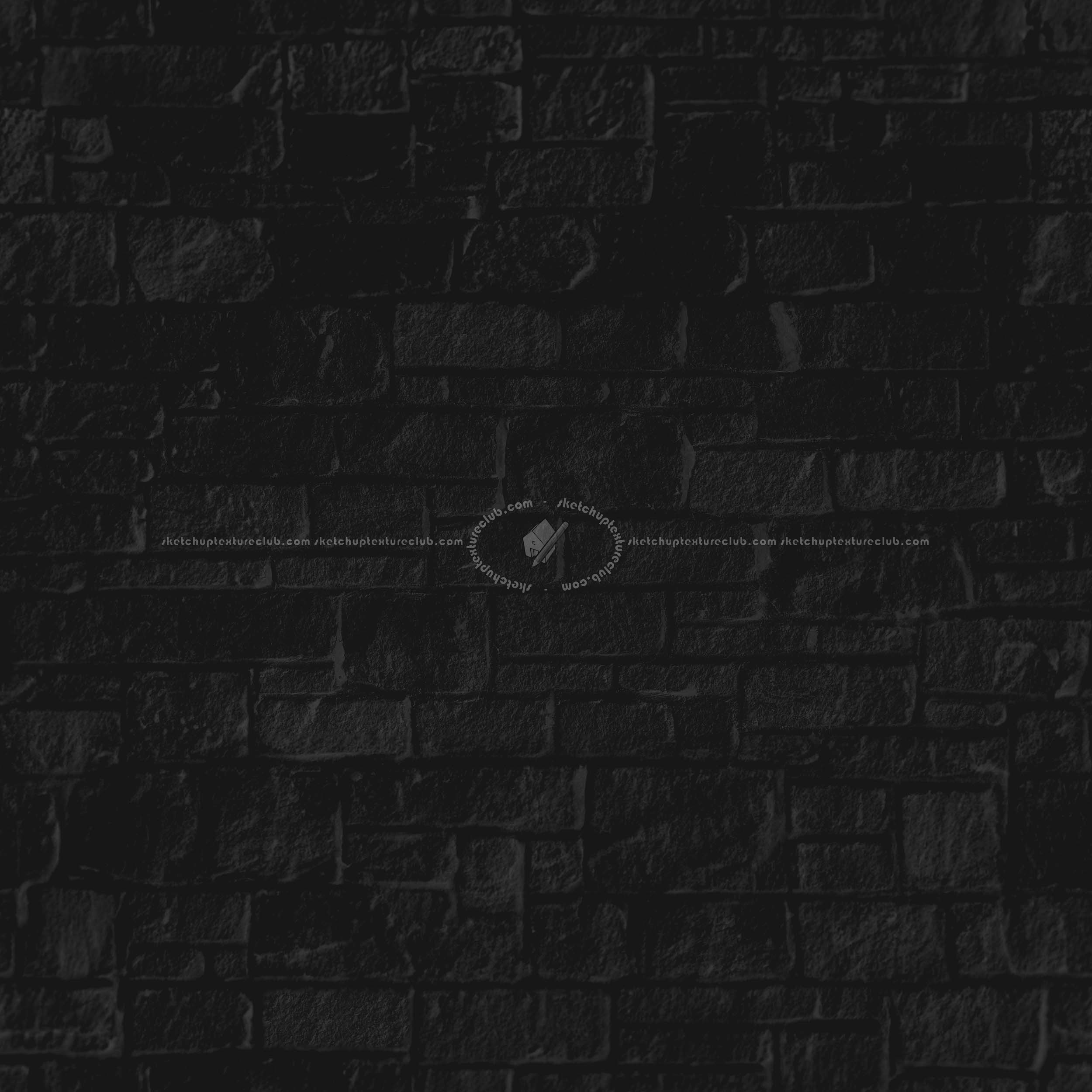 Textures   -   FREE PBR TEXTURES  - Stone wall PBR texture_seamless 22418 - Specular