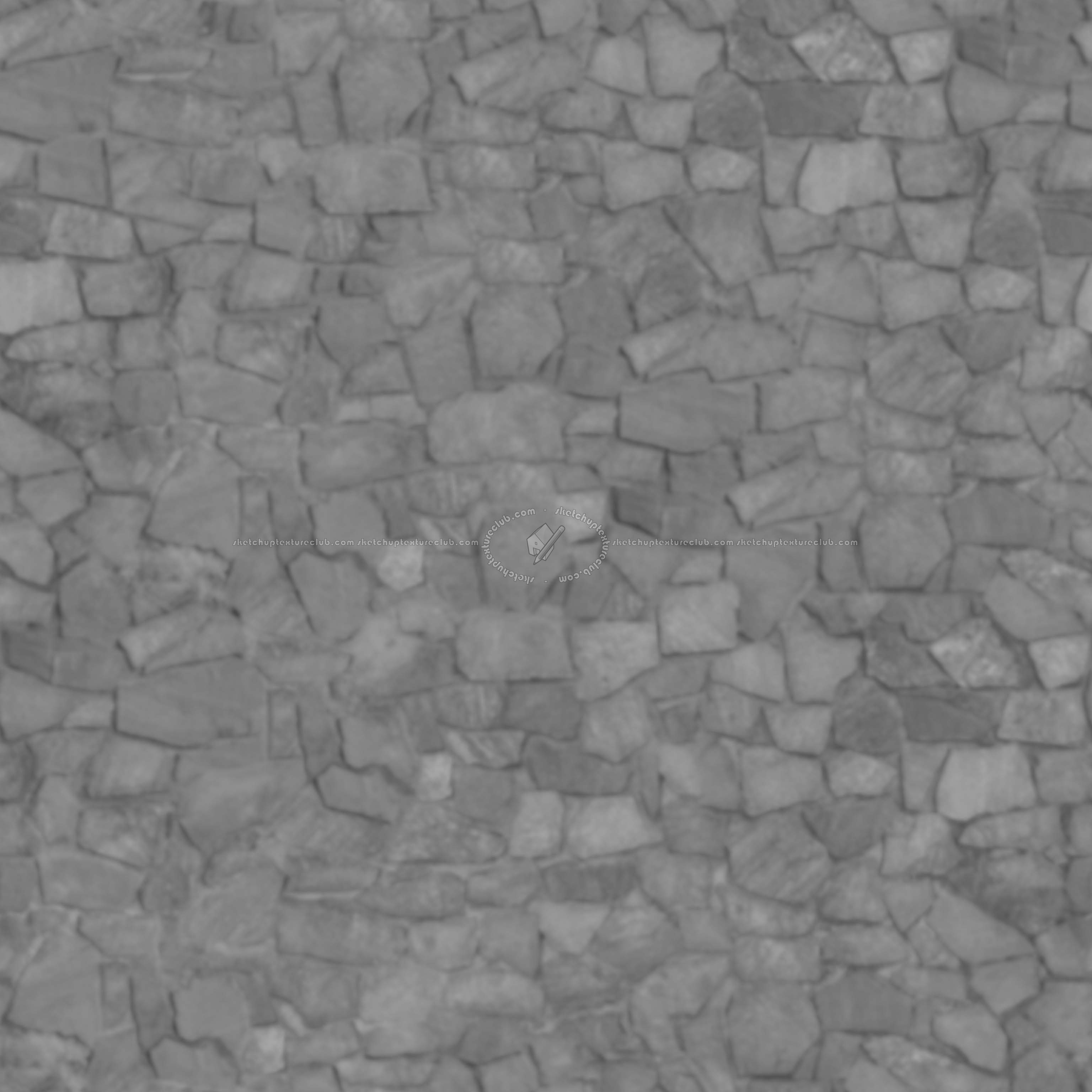 Textures   -   FREE PBR TEXTURES  - Spanish stone wall Pbr texture 22420 - Displacement