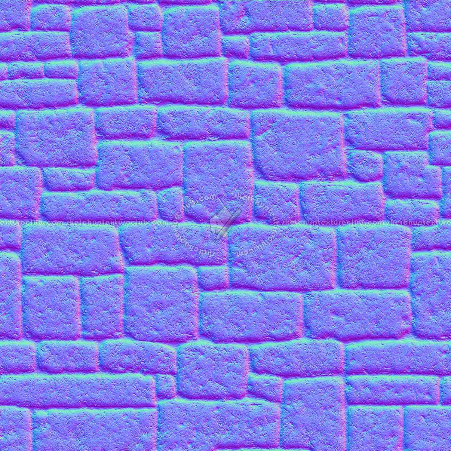 Wall stone with regular blocks texture seamless 08344