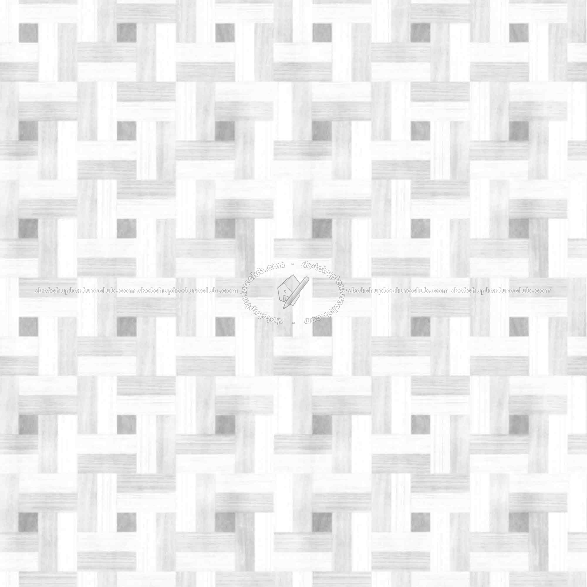 Textures   -   ARCHITECTURE   -   WOOD FLOORS   -   Geometric pattern  - Parquet geometric pattern texture seamless 04774 - Ambient occlusion