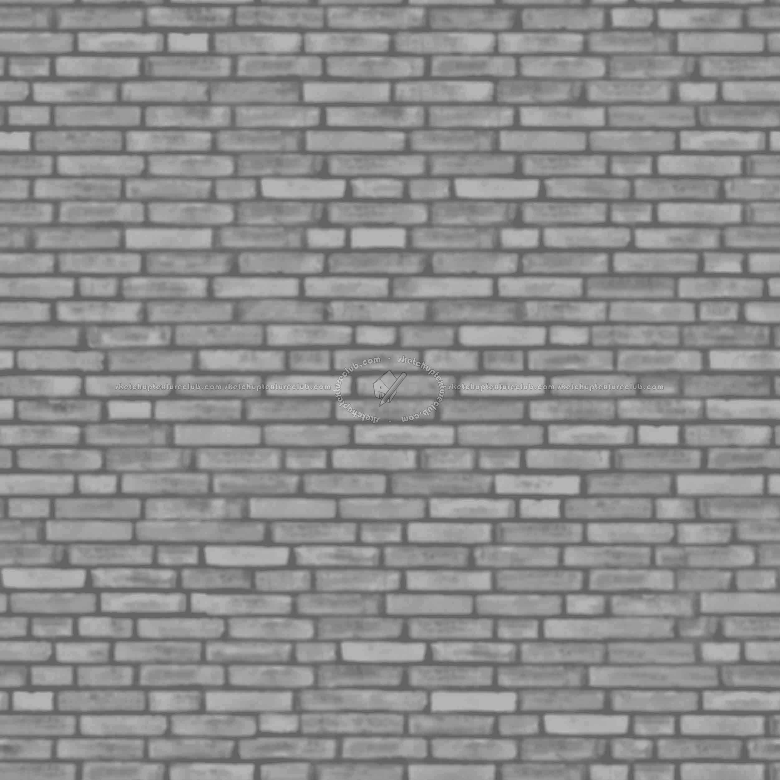 Textures   -   ARCHITECTURE   -   BRICKS   -   Facing Bricks   -   Rustic  - Rustic bricks texture seamless 00226 - Displacement