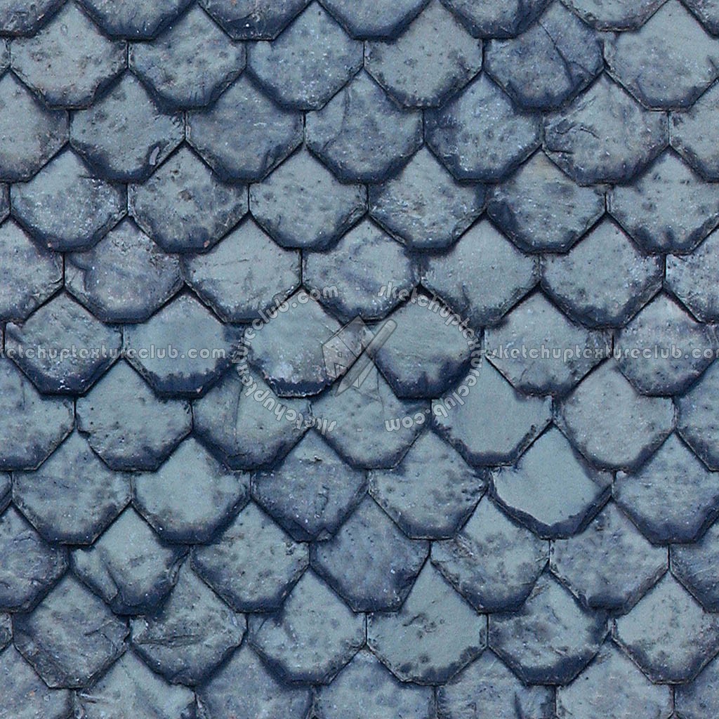 Textures   -   ARCHITECTURE   -   ROOFINGS   -   Slate roofs  - Slate roofing texture seamless 03947 (seamless)