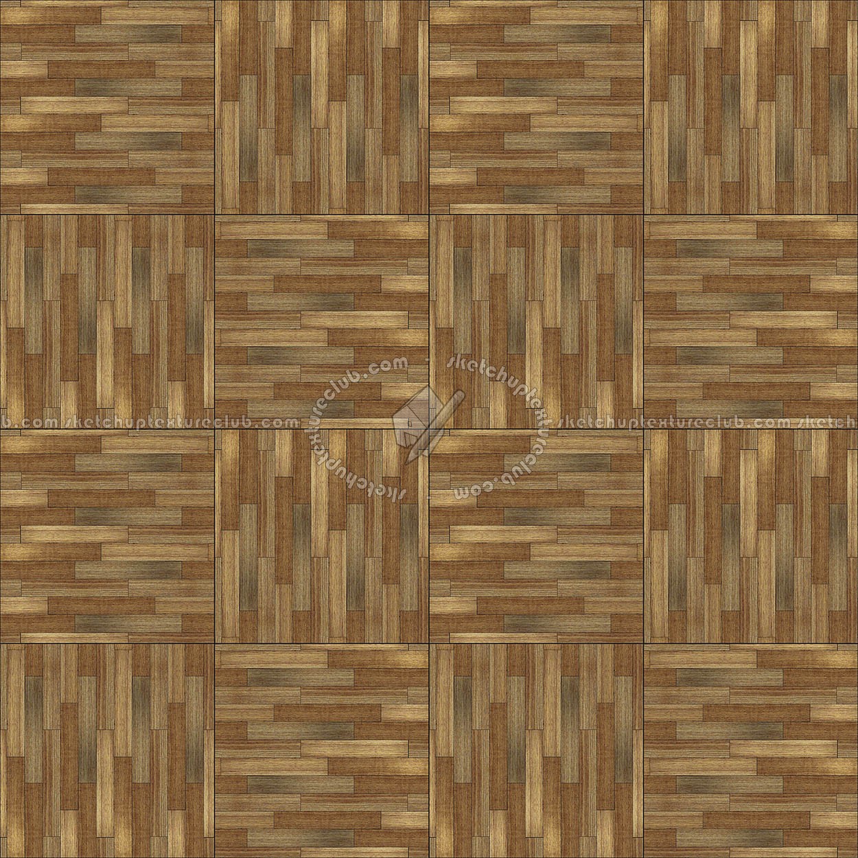 Textures   -   ARCHITECTURE   -   WOOD FLOORS   -   Parquet square  - Wood flooring square texture seamless 05438 (seamless)