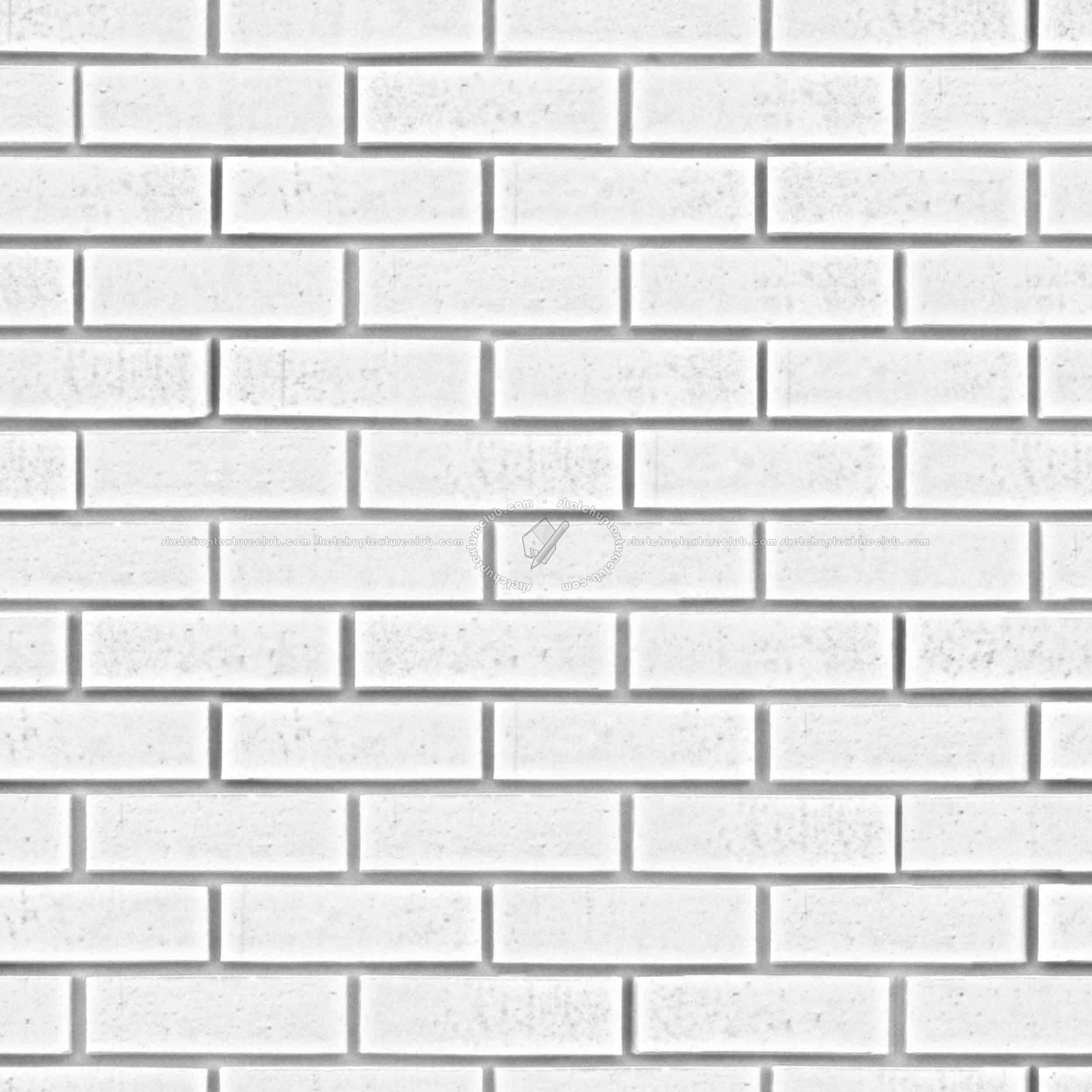 Textures   -   ARCHITECTURE   -   BRICKS   -   Facing Bricks   -   Smooth  - Facing smooth bricks texture seamless 00303 - Ambient occlusion