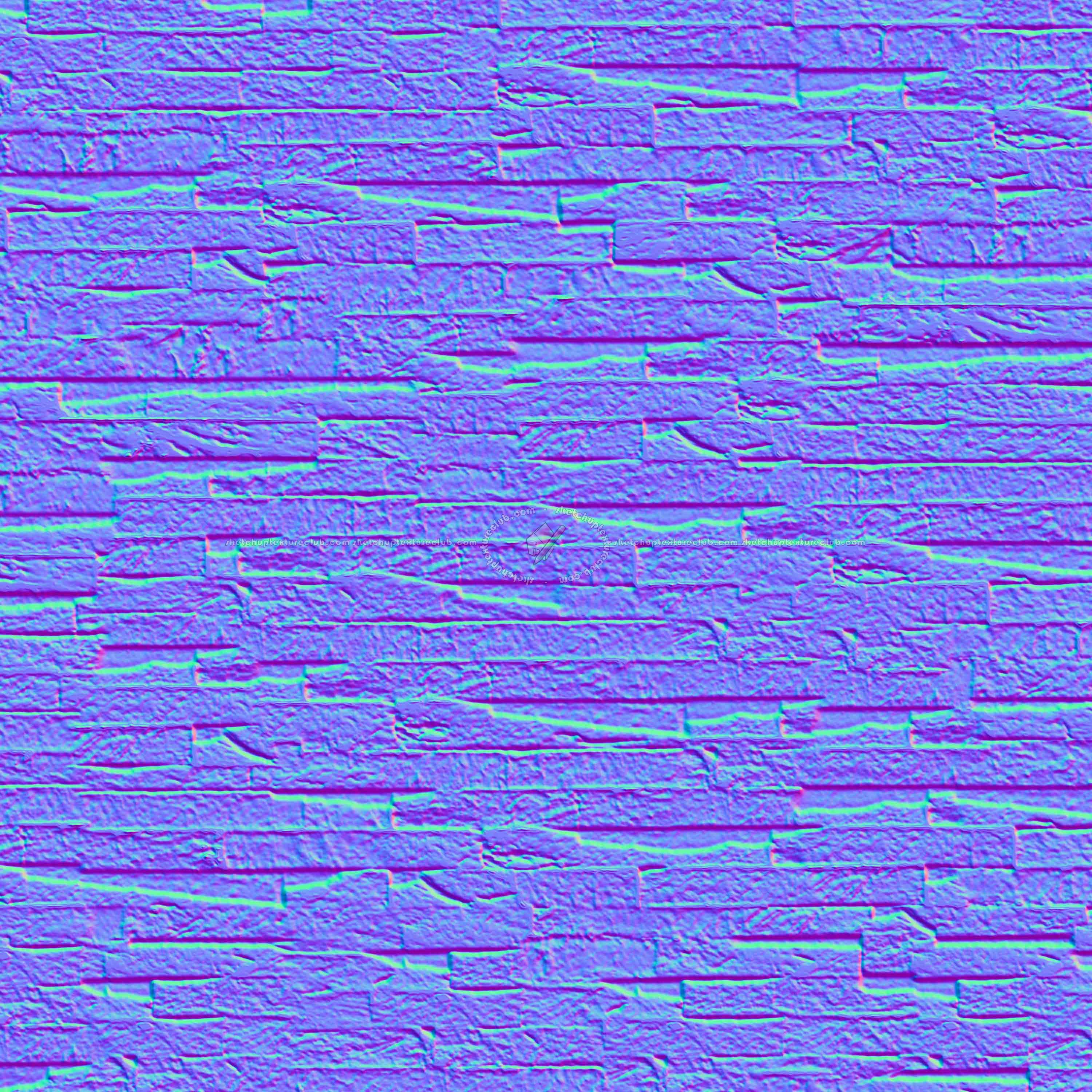 Textures   -   ARCHITECTURE   -   STONES WALLS   -   Claddings stone   -   Interior  - Stone cladding internal walls texture seamless 08081 - Normal