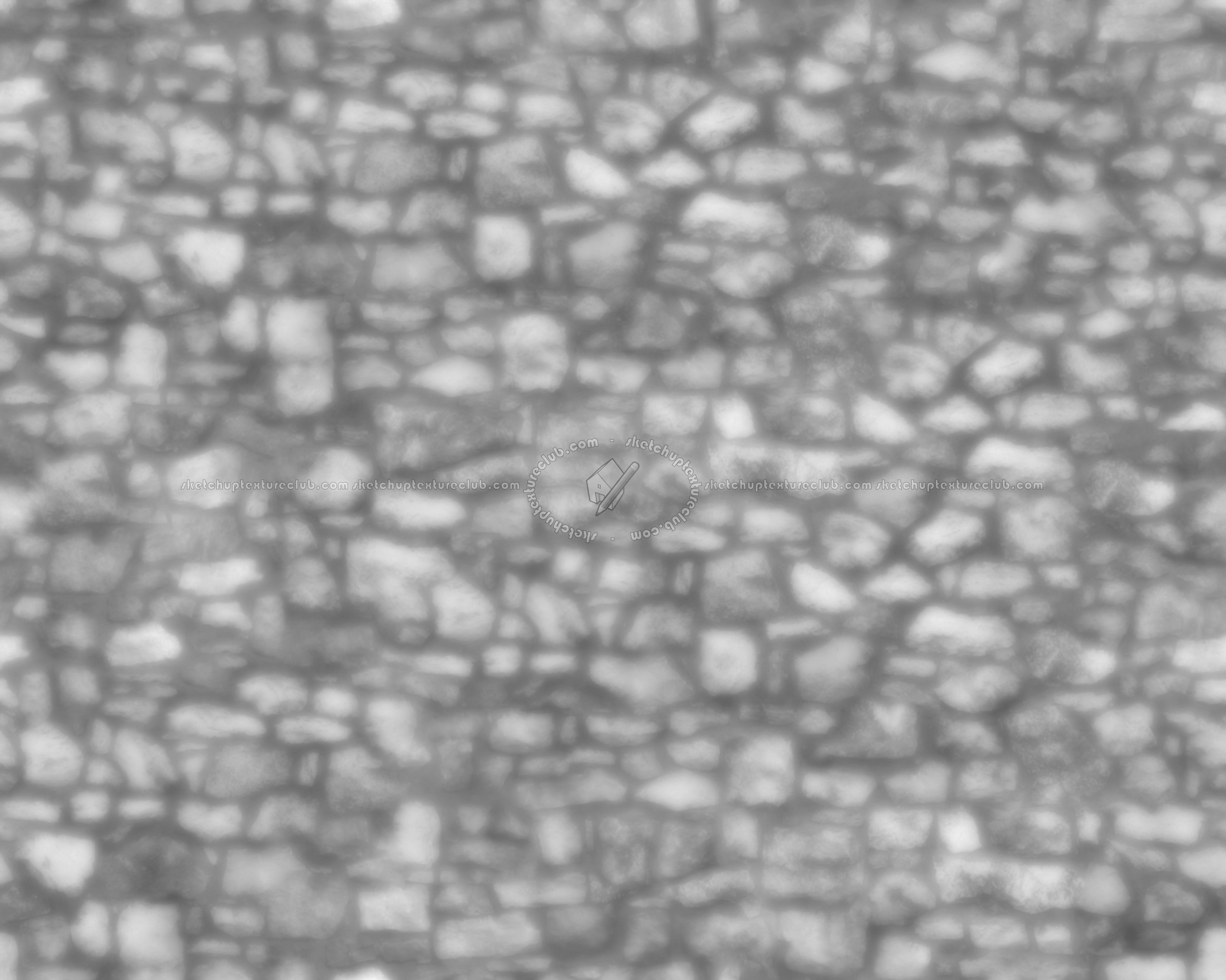 Textures   -   ARCHITECTURE   -   STONES WALLS   -   Damaged walls  - Damaged wall stone texture seamless 08289 - Displacement