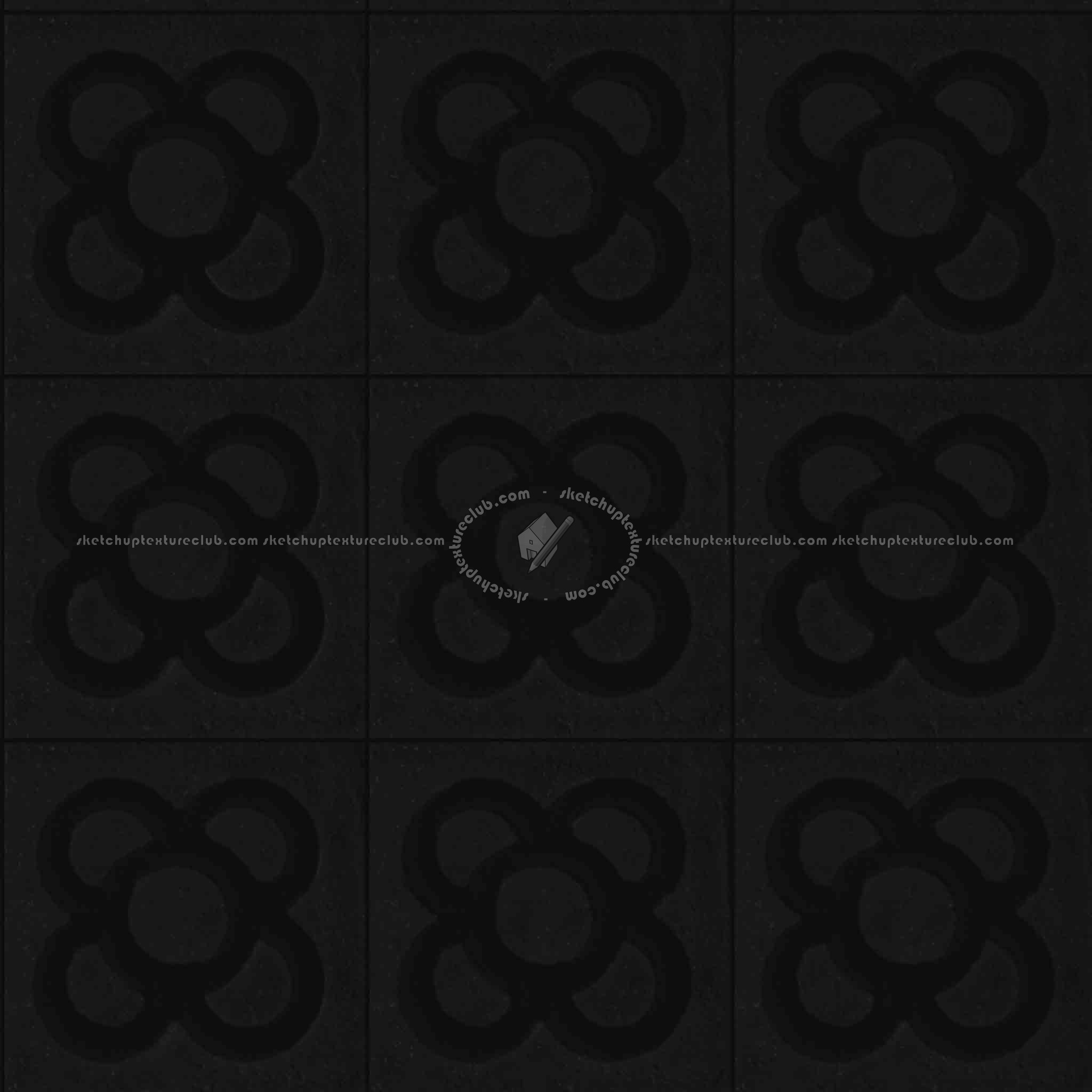 Textures   -   ARCHITECTURE   -   PAVING OUTDOOR   -   Concrete   -   Blocks mixed  - Paving concrete mixed size texture seamless 05615 - Specular