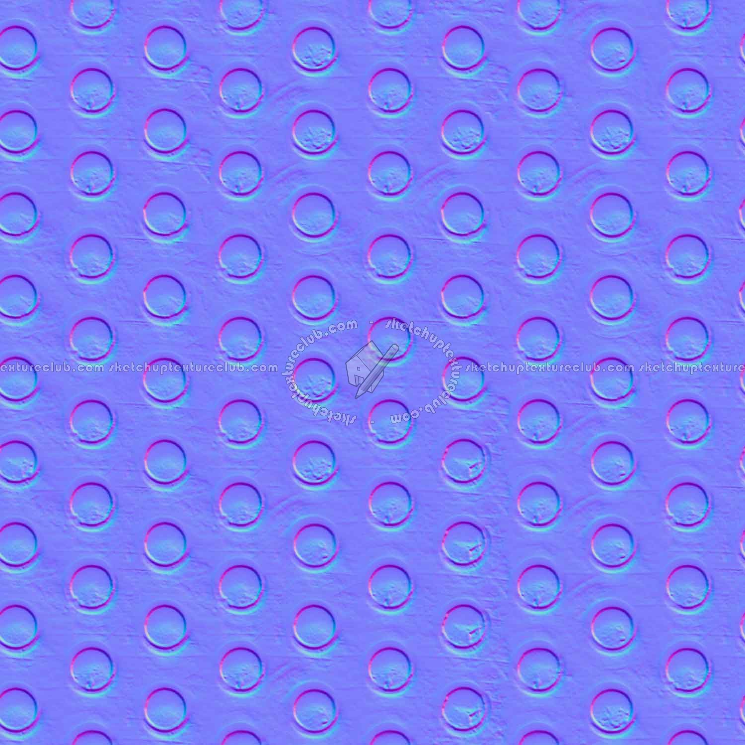 Textures   -   MATERIALS   -   METALS   -   Perforated  - Perforate metal texture seamless 10526 - Normal