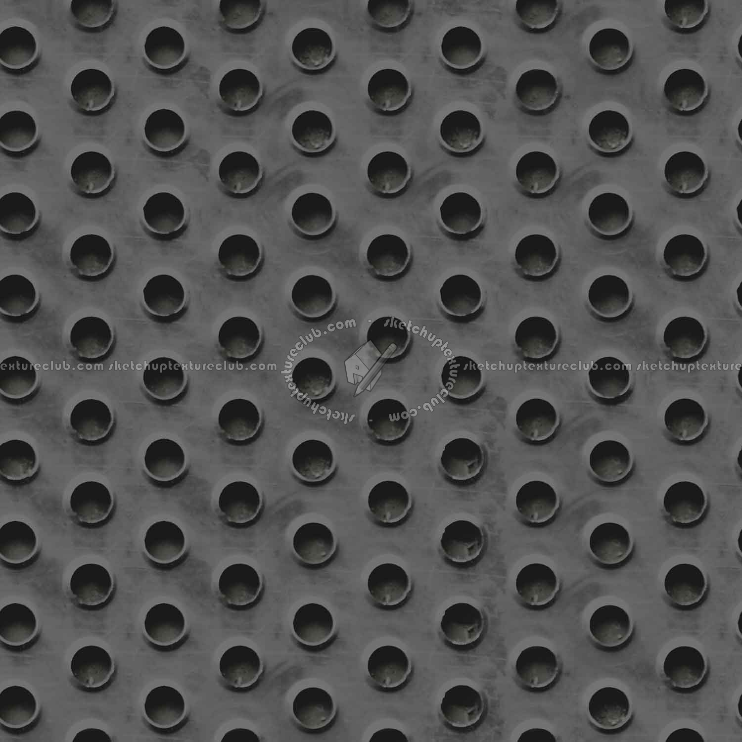 Textures   -   MATERIALS   -   METALS   -   Perforated  - Perforate metal texture seamless 10526 - Specular