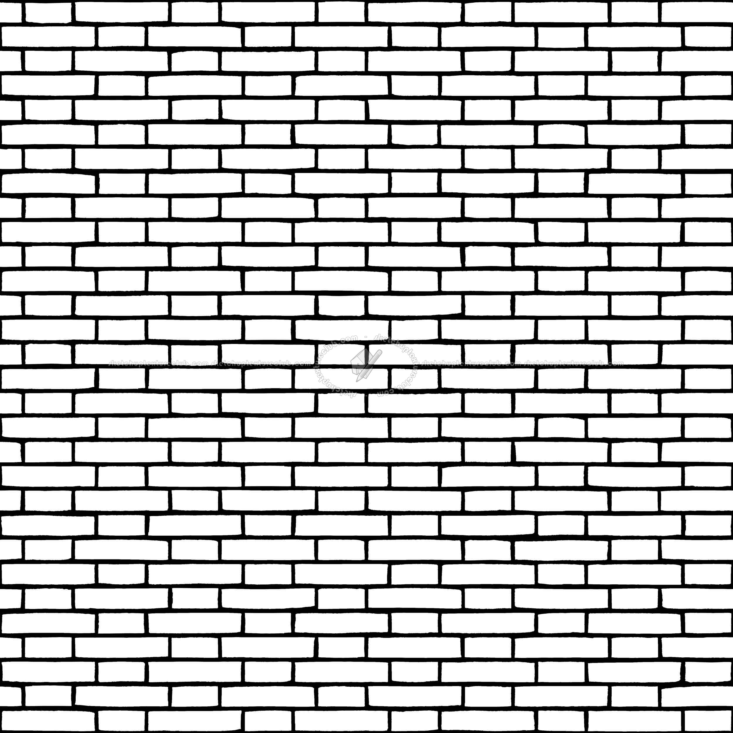 Textures   -   ARCHITECTURE   -   BRICKS   -   Facing Bricks   -   Rustic  - Rustic bricks texture seamless 00228 - Mask