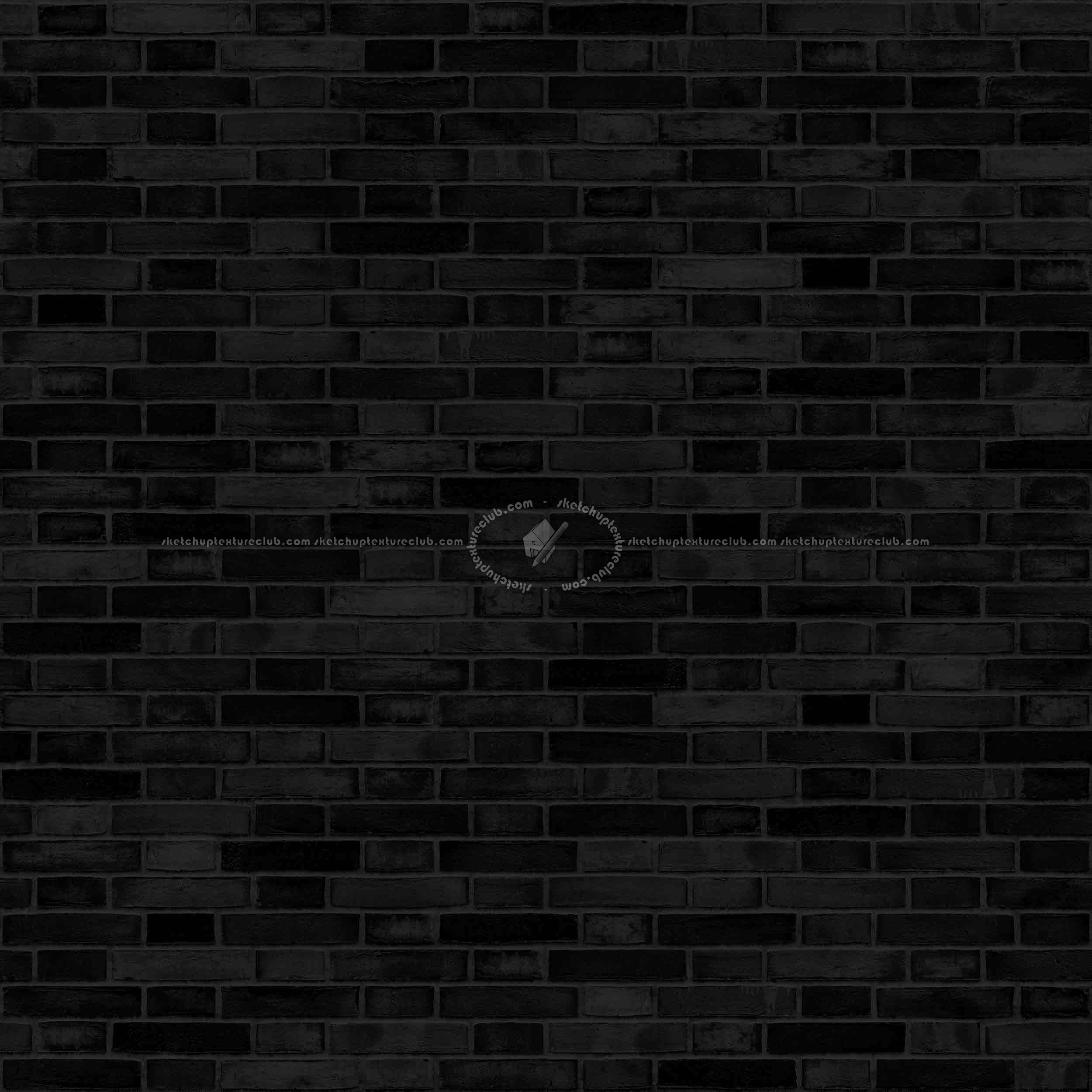 Textures   -   ARCHITECTURE   -   BRICKS   -   Facing Bricks   -   Rustic  - Rustic bricks texture seamless 00228 - Specular