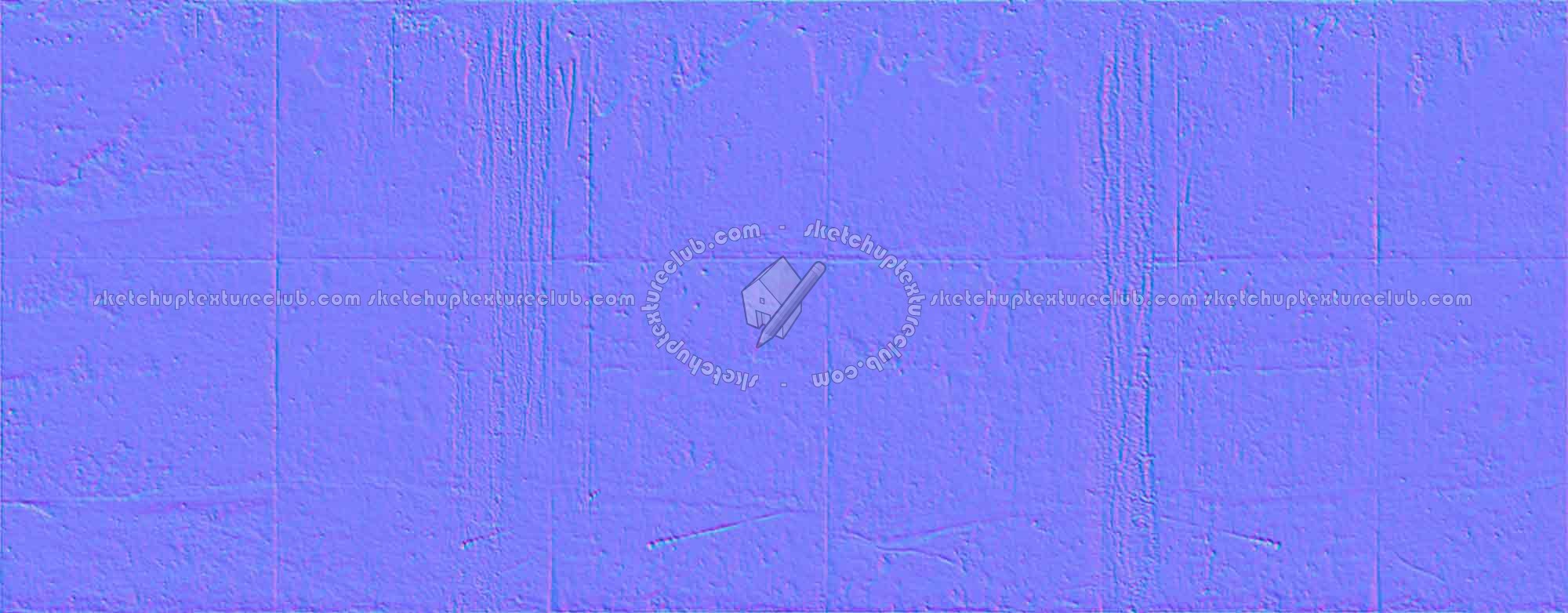 Textures   -   ARCHITECTURE   -   CONCRETE   -   Plates   -   Dirty  - Concrete dirt plates wall texture seamless 01780 - Normal