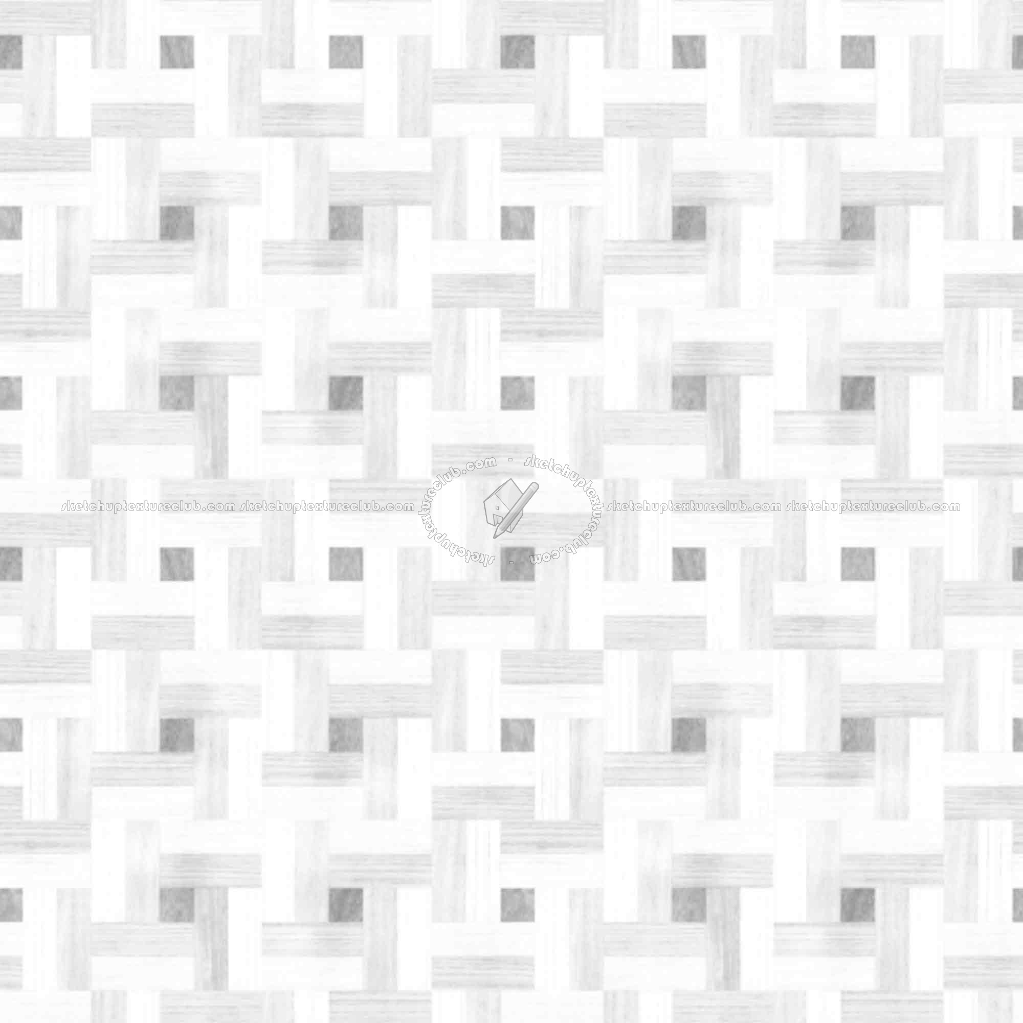 Textures   -   ARCHITECTURE   -   WOOD FLOORS   -   Geometric pattern  - Parquet geometric pattern texture seamless 04777 - Ambient occlusion