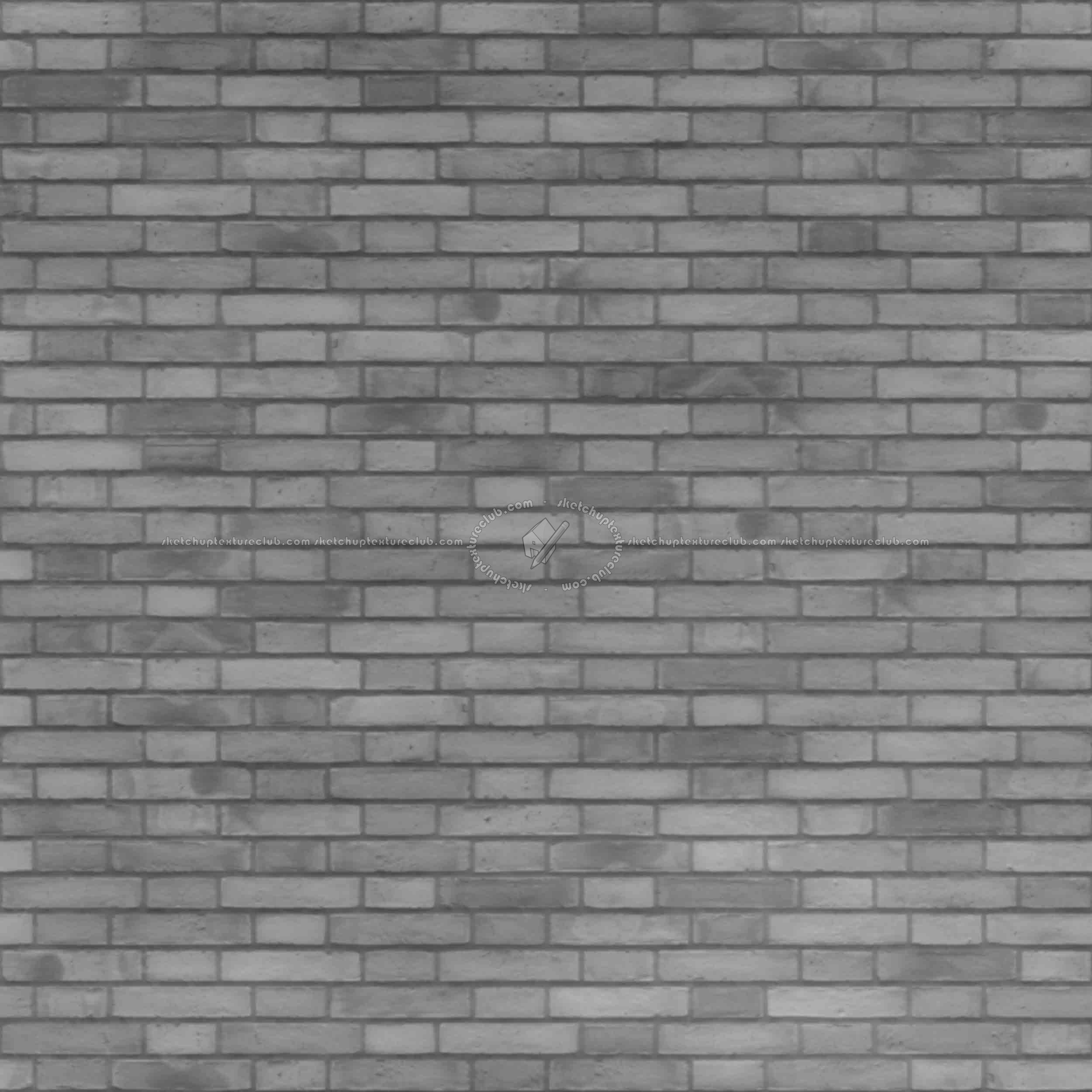 Textures   -   ARCHITECTURE   -   BRICKS   -   Facing Bricks   -   Rustic  - Rustic bricks texture seamless 00229 - Displacement