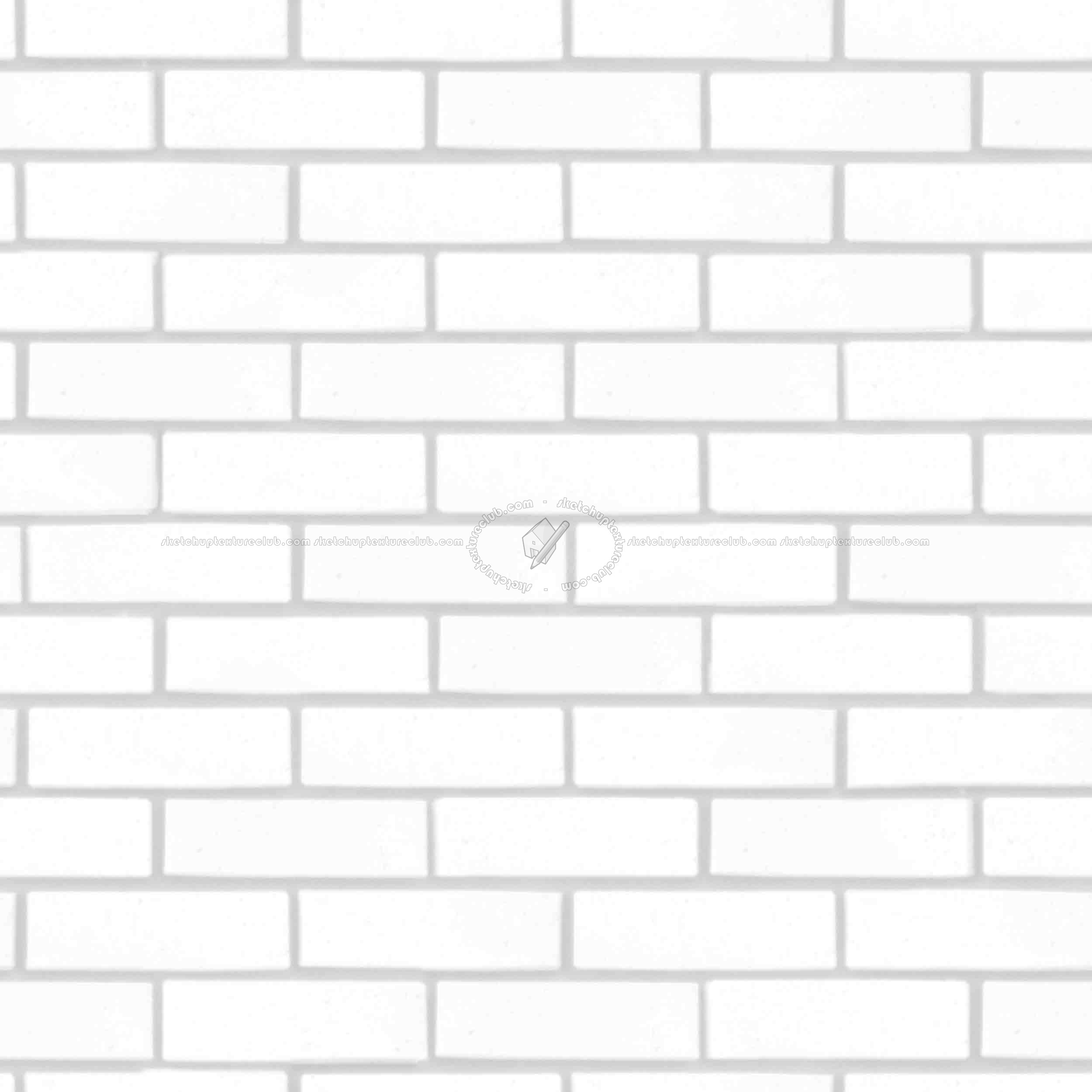 Textures   -   ARCHITECTURE   -  BRICKS  -   Facing Bricks   -   Smooth  - Facing smooth bricks texture seamless 00306 - Ambient occlusion