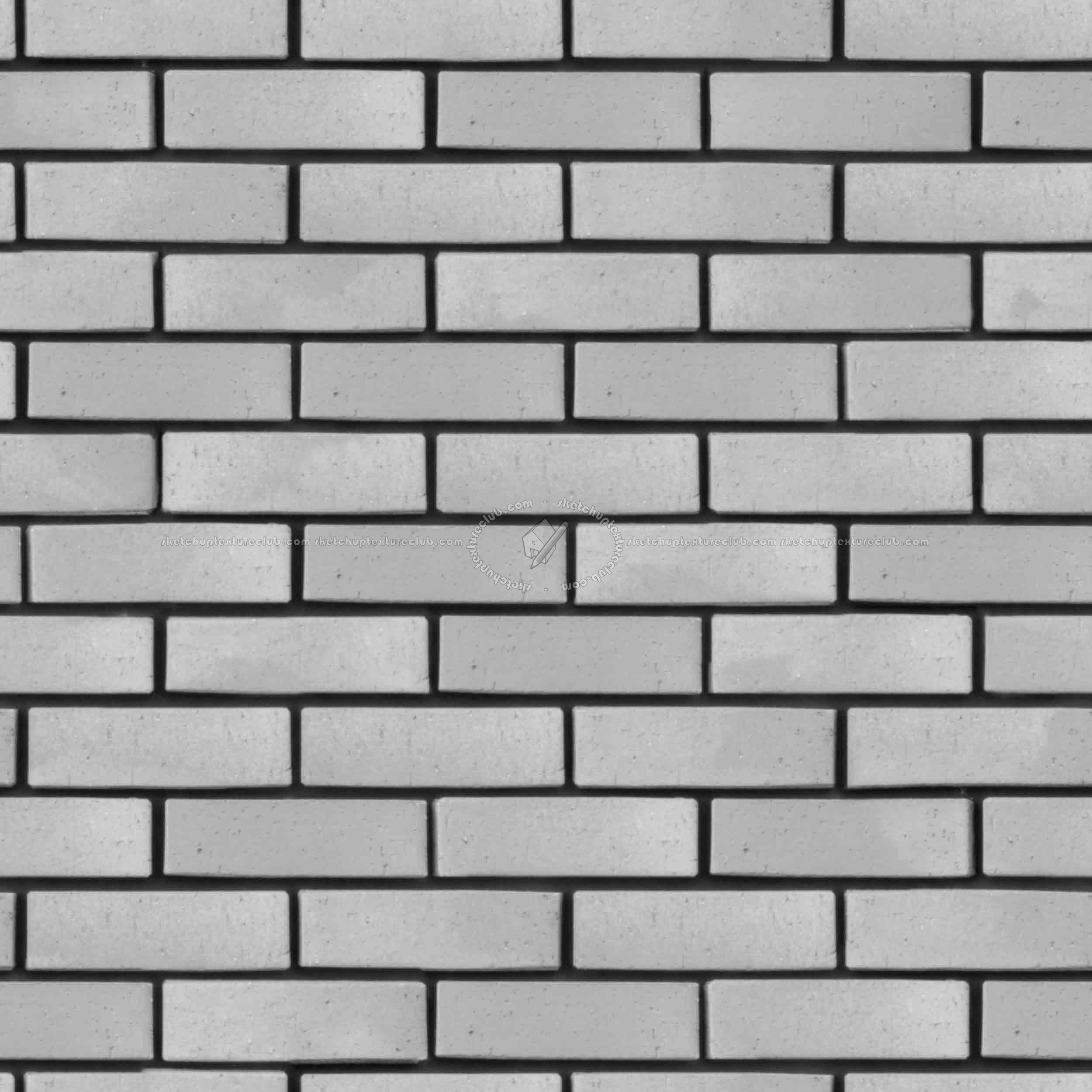 Textures   -   ARCHITECTURE   -  BRICKS  -   Facing Bricks   -   Smooth  - Facing smooth bricks texture seamless 00306 - Displacement