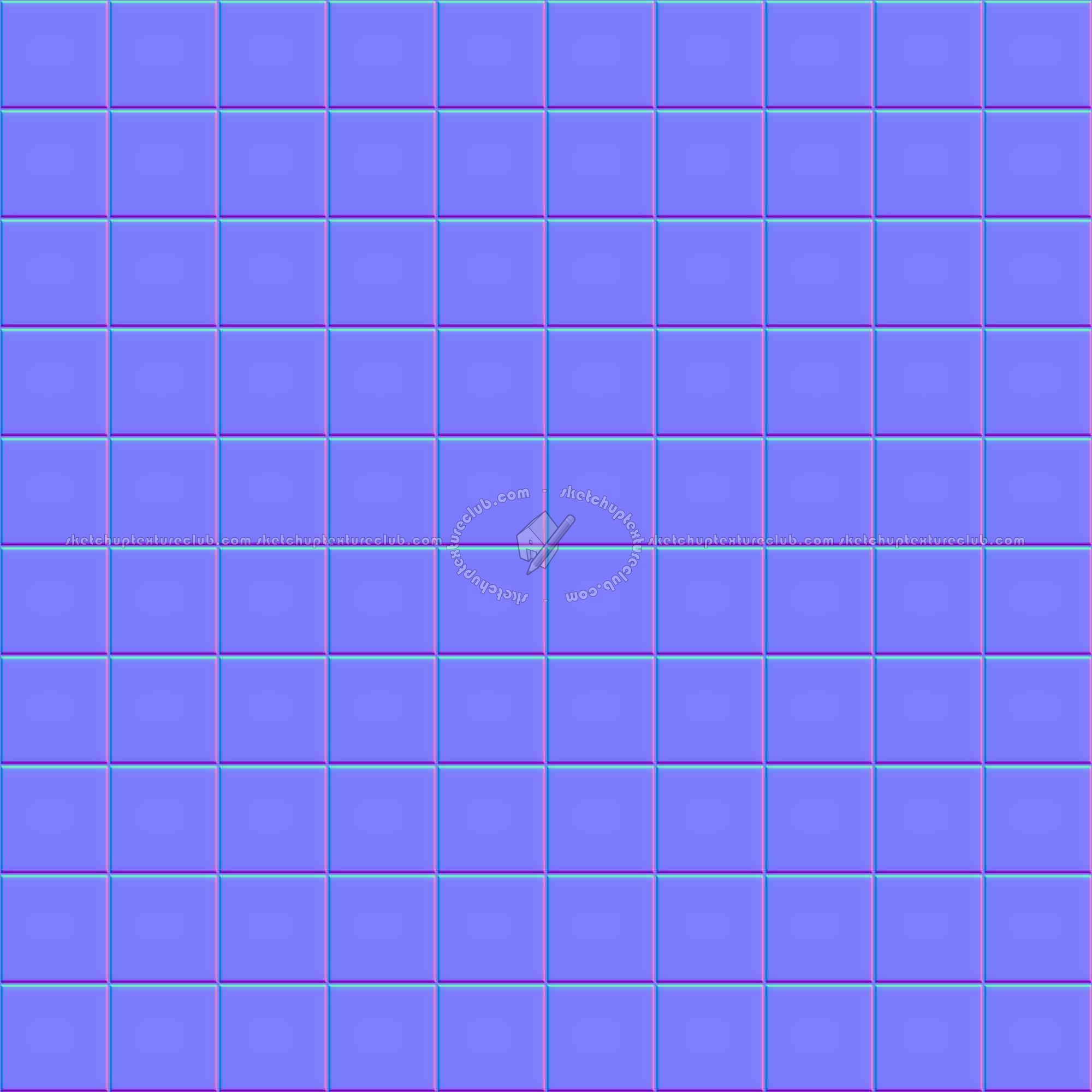 Textures   -   ARCHITECTURE   -   TILES INTERIOR   -   Mosaico   -   Classic format   -   Multicolor  - Mosaico multicolor tiles texture seamless 15023 - Normal